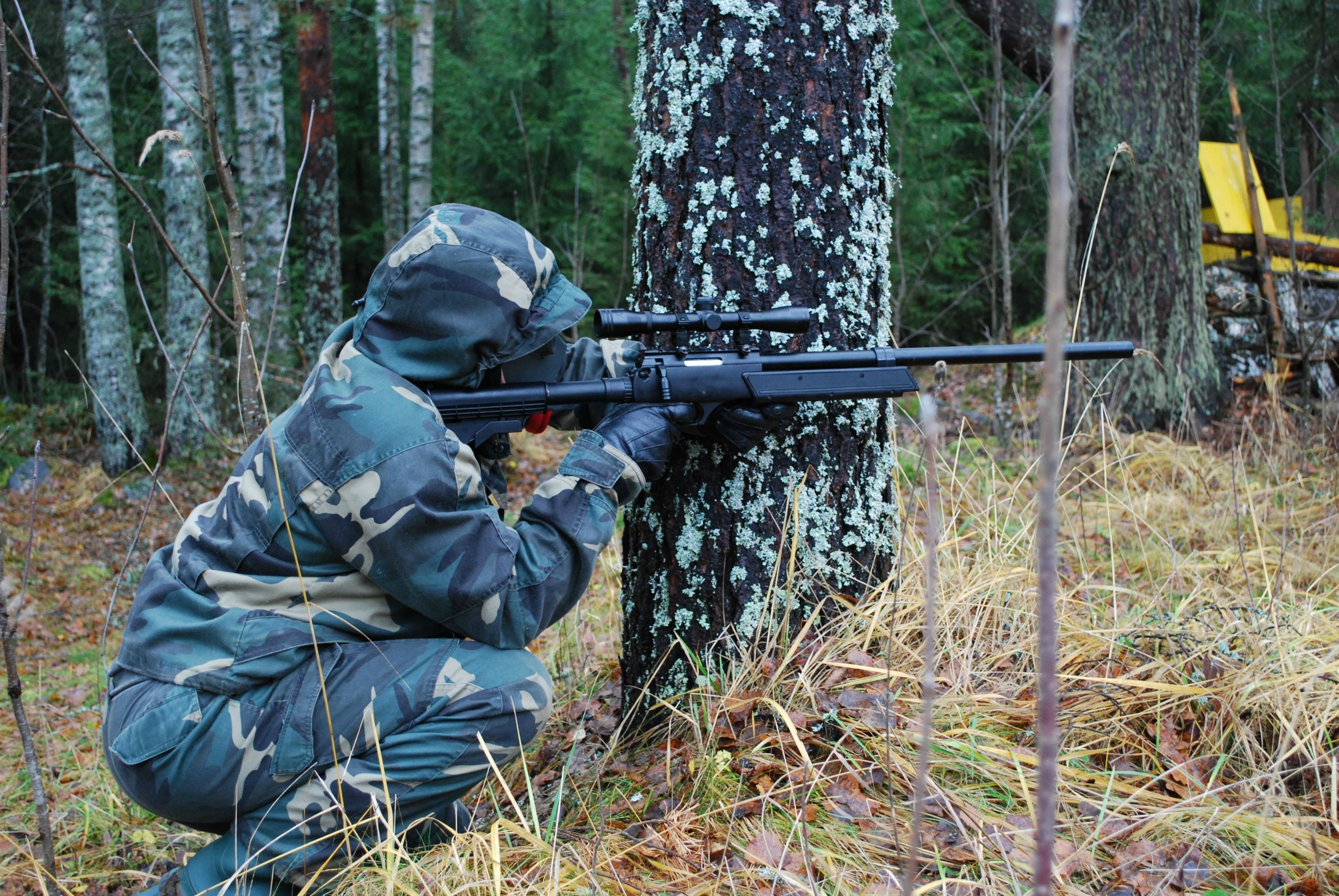 Airsoft game in Finland, 2910x1950 HD Desktop