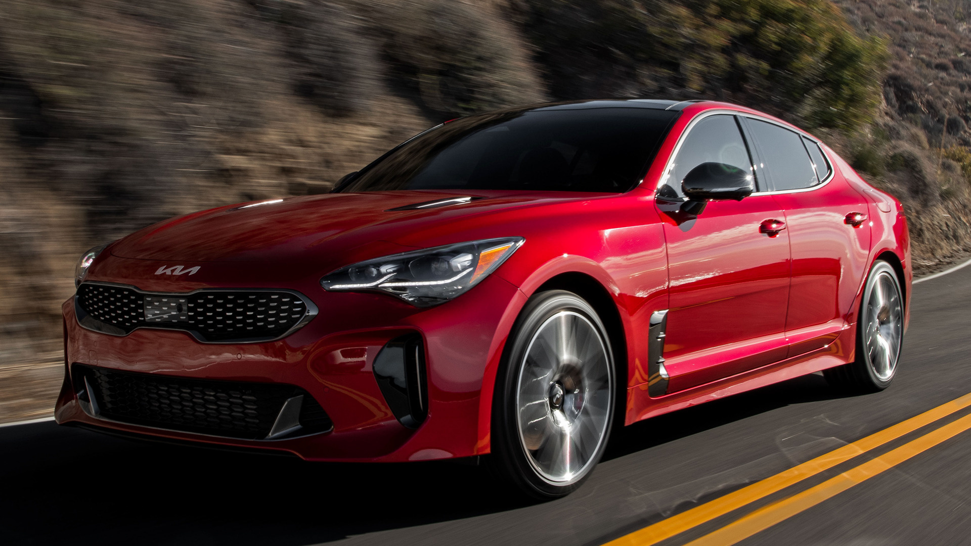 Kia Stinger, GT model, US release, Impressive wallpapers, 1920x1080 Full HD Desktop