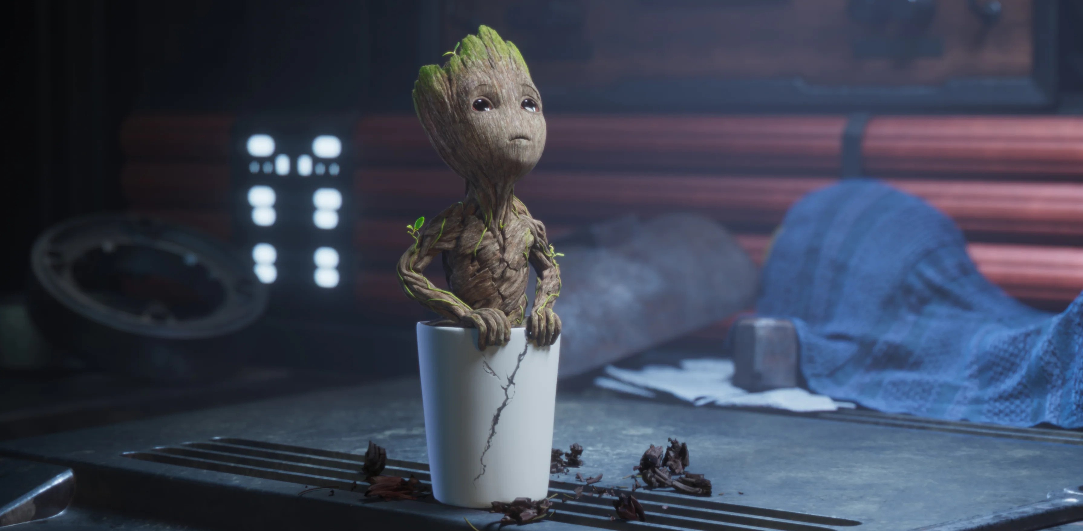 I Am Groot, TV Series, Streaming platforms, Online viewing options, 3590x1760 Dual Screen Desktop