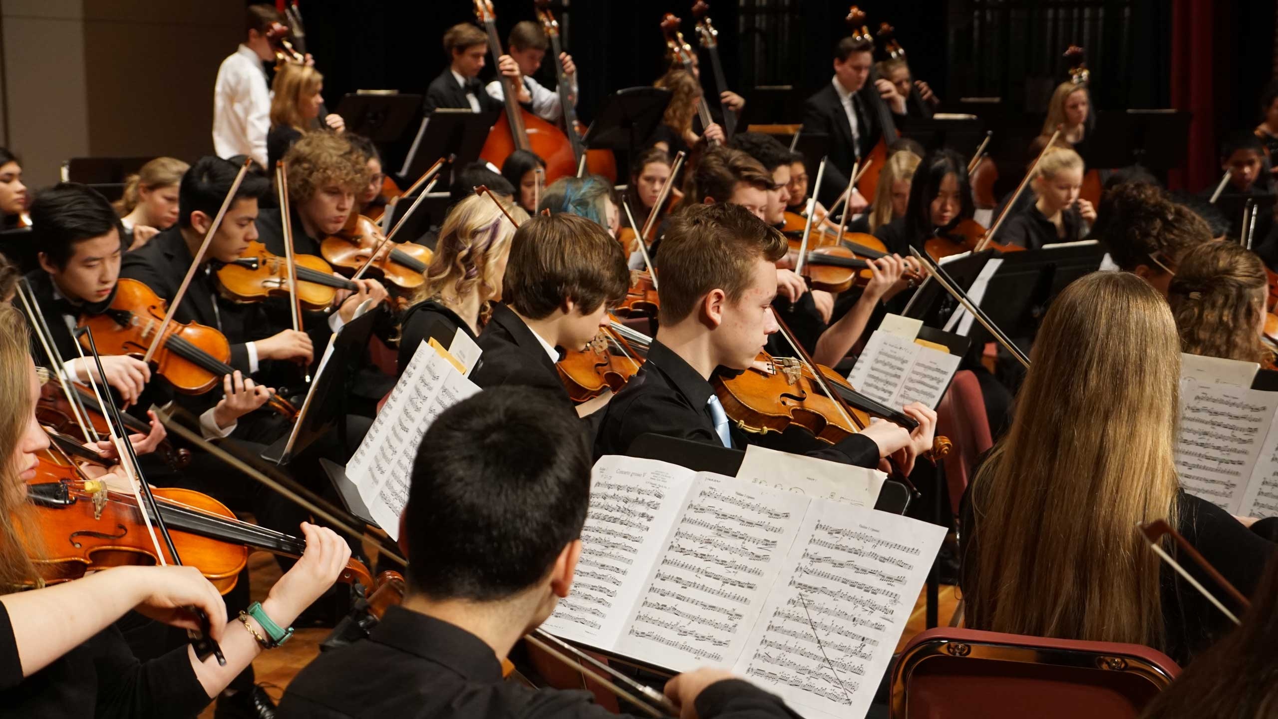 All-State Music Festival, Alaska School Activities Association, Talented musicians, Musical competition, 2560x1440 HD Desktop