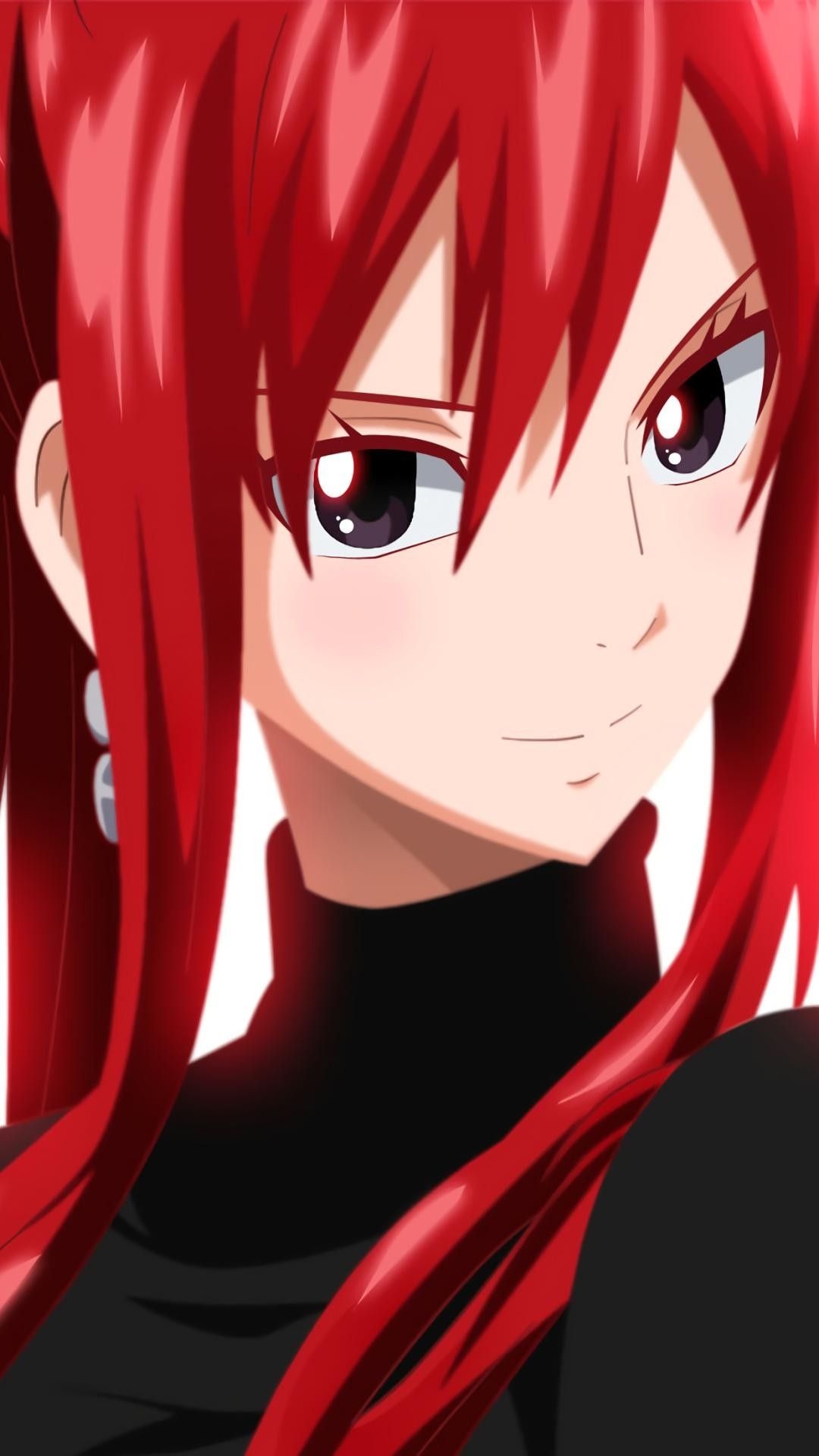 Erza Scarlet, Fairy Tail girls, Anime art, Fairy Tail, 1080x1920 Full HD Phone