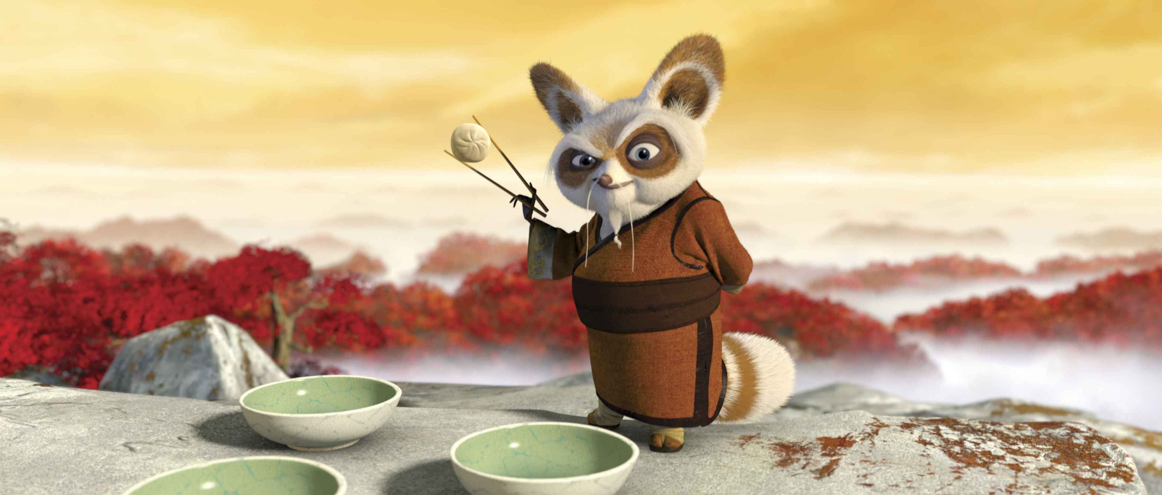 Master Shifu, Kung Fu Panda, Inspirational quotes, Life lessons, 3840x1640 Dual Screen Desktop