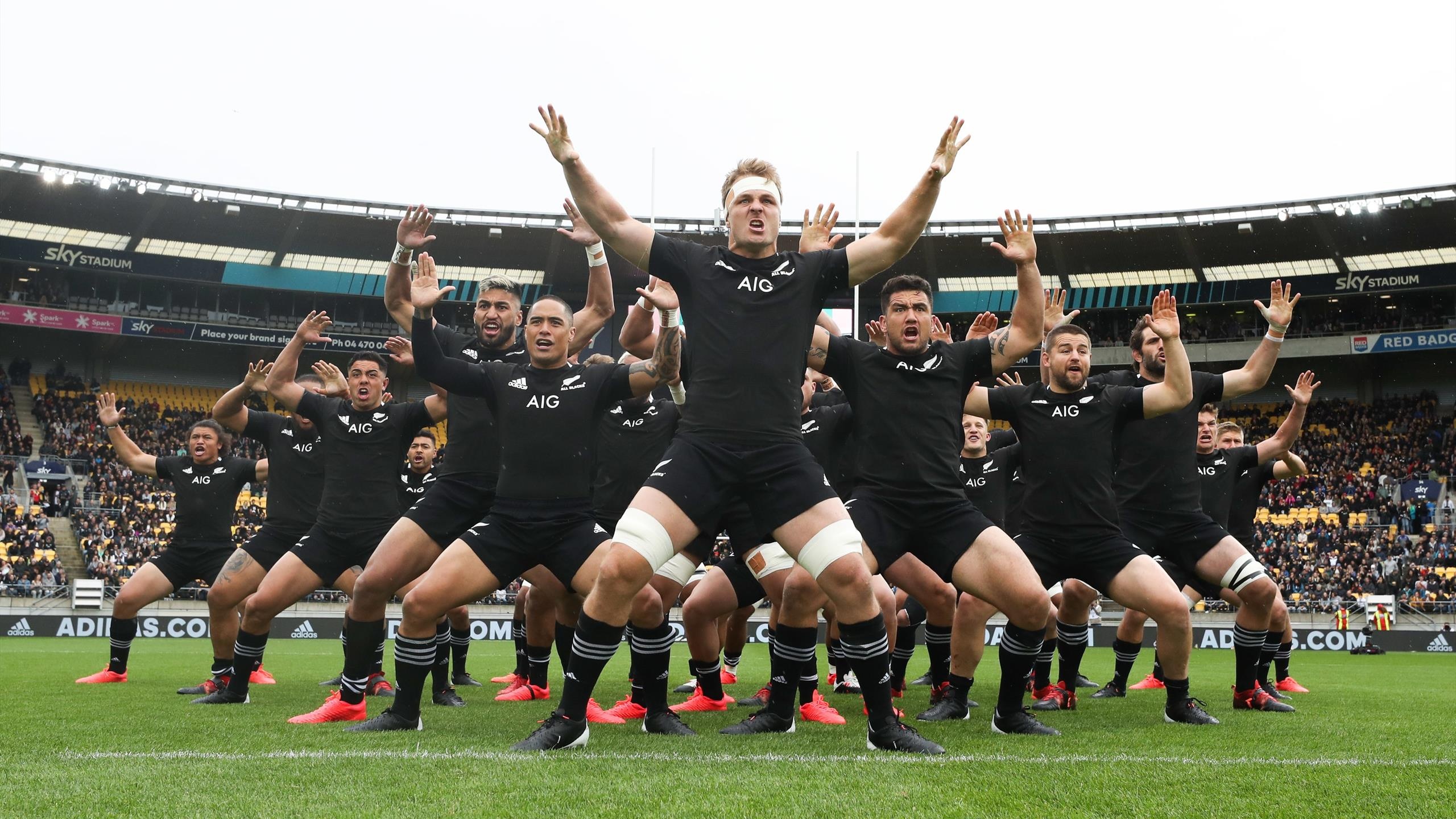 International Les All Blacks, Haka origin, New Zealand tradition, Rugby heritage, 2560x1440 HD Desktop