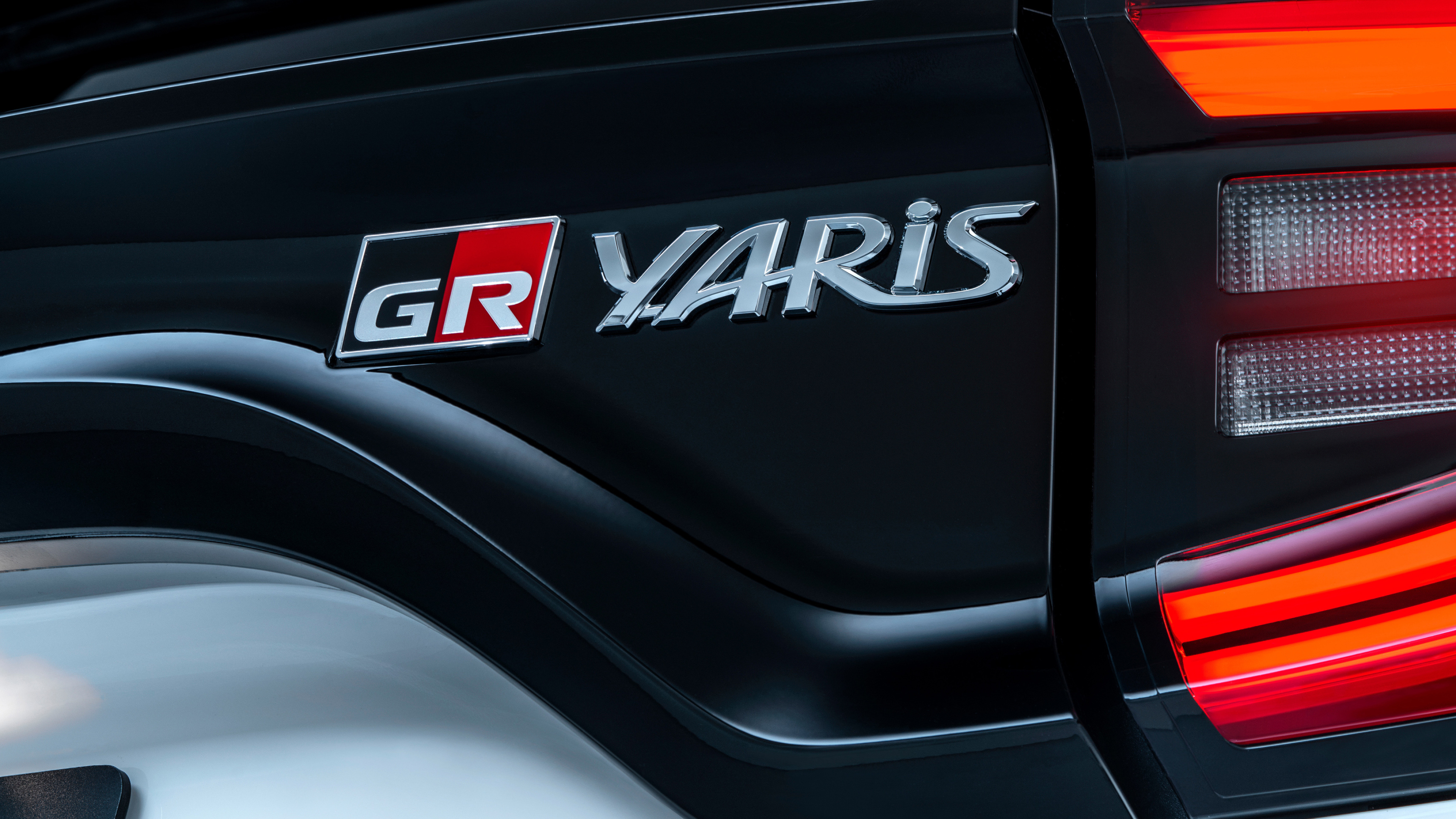 GR Yaris Logo, Toyota Yaris Wallpaper, 3840x2160 4K Desktop