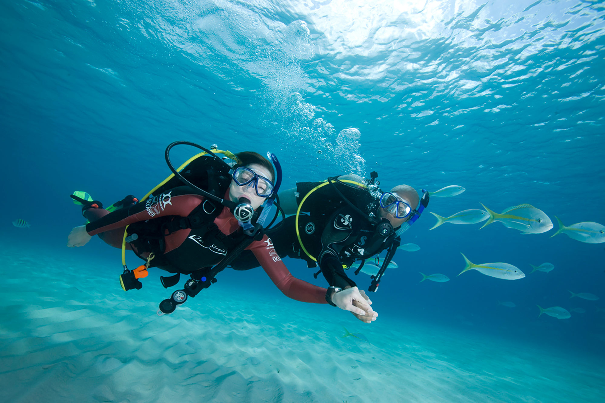 Couple, Scuba Diving Wallpaper, 2000x1340 HD Desktop