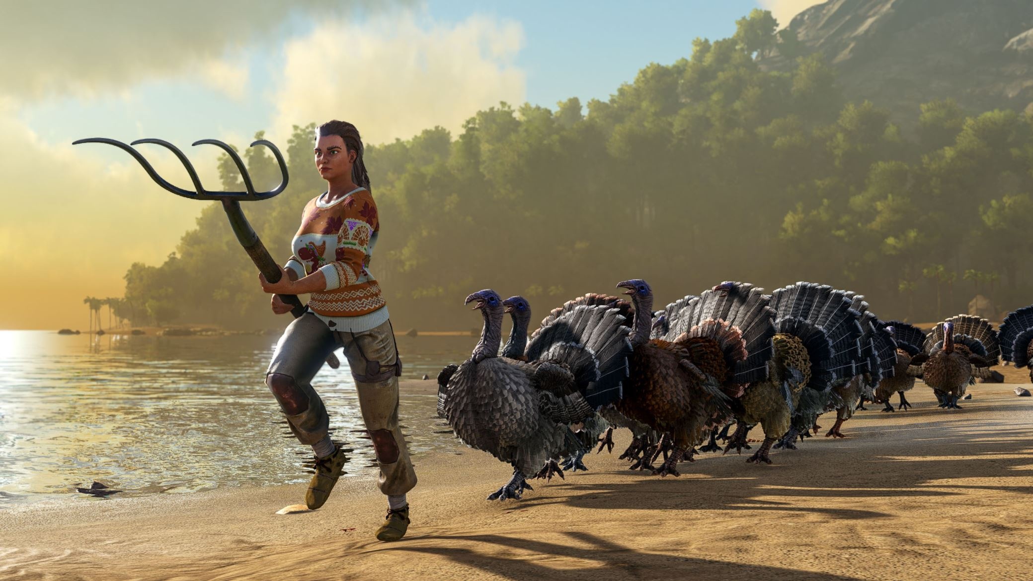 ARK Survival Evolved, Patchnotes for update, New features, Gamers' excitement, 2080x1180 HD Desktop