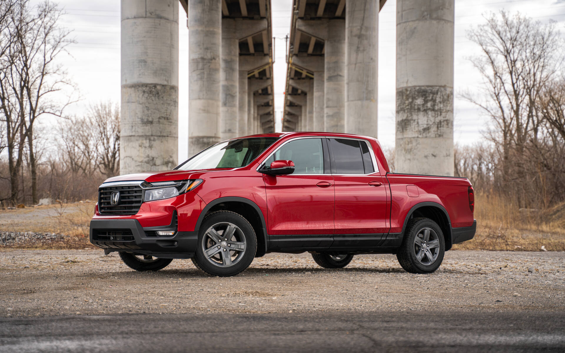 Honda Ridgeline, 2022 model, Versatile utility, Classic design, 1920x1200 HD Desktop