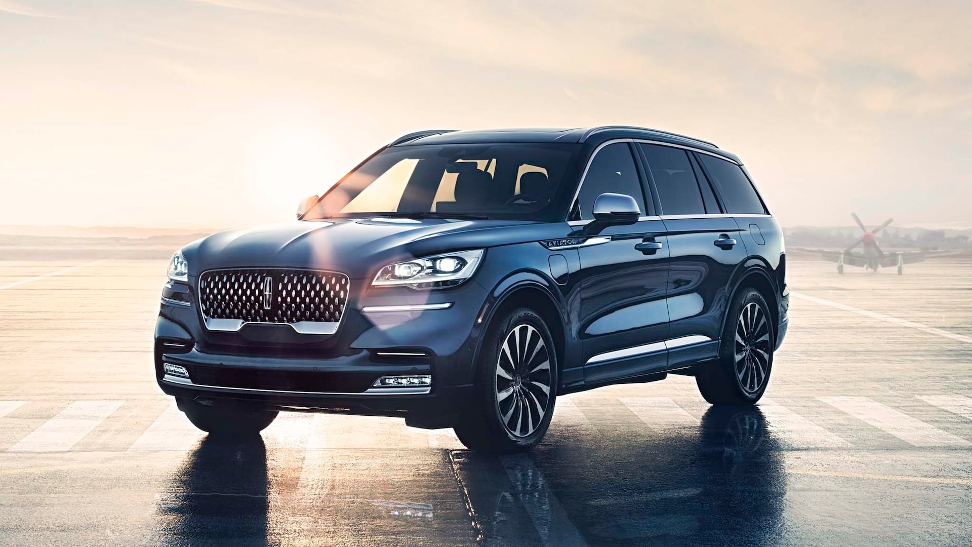 2021 Model, Lincoln Aviator Wallpaper, 1920x1080 Full HD Desktop