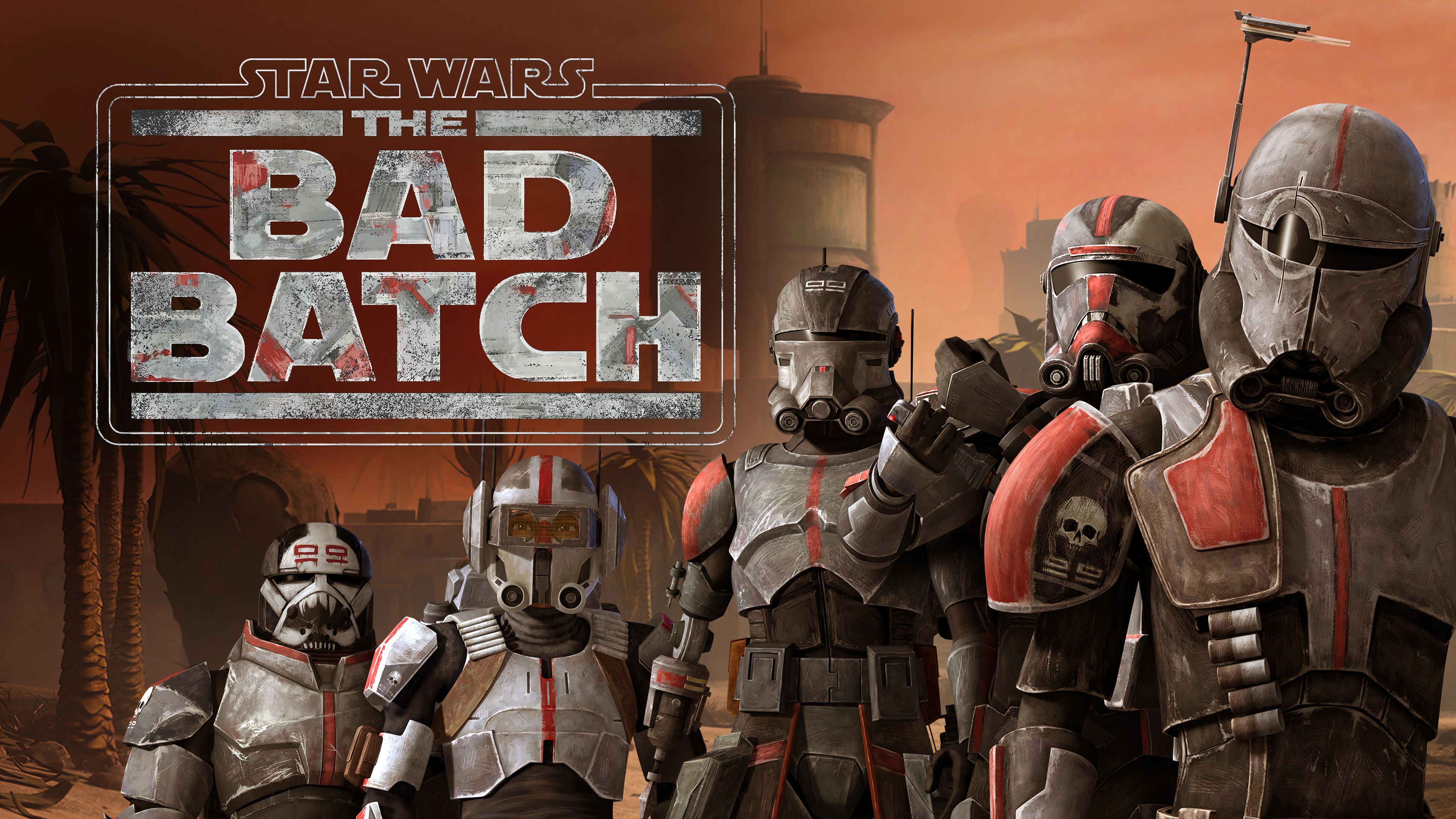 Star Wars: The Bad Batch, Clone trooper wallpaper, 4K Ultra HD, 3840x2160 4K Desktop