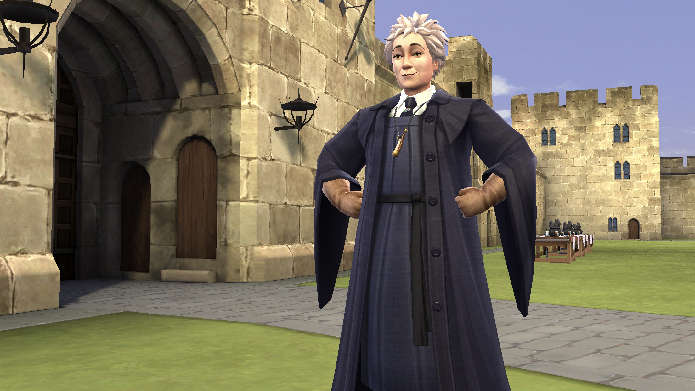 Madame Hooch movies, Hogwarts mystery game, Meet the professors, School staff, 2210x1250 HD Desktop