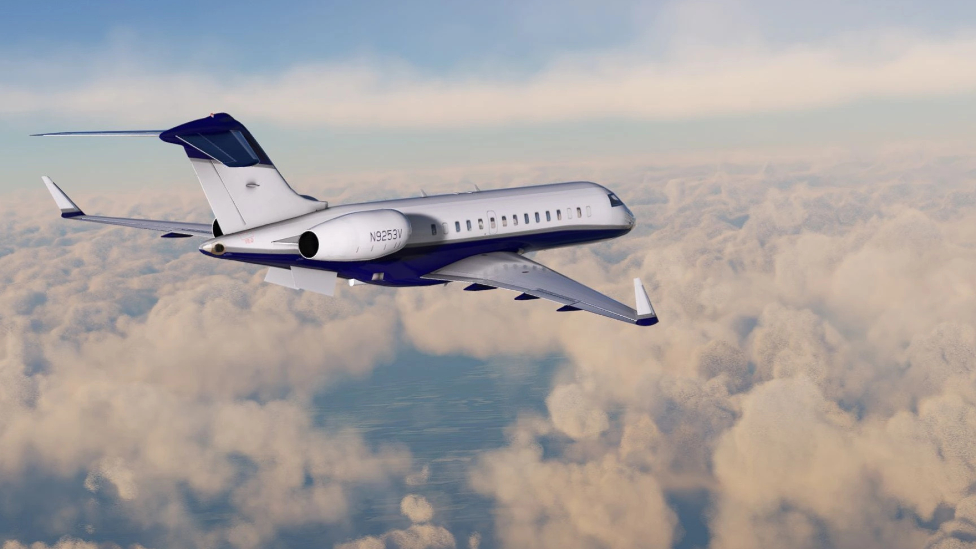 Bombardier Aerospace, Global 6000, Aircraft technology, Cutting-edge features, 1920x1080 Full HD Desktop