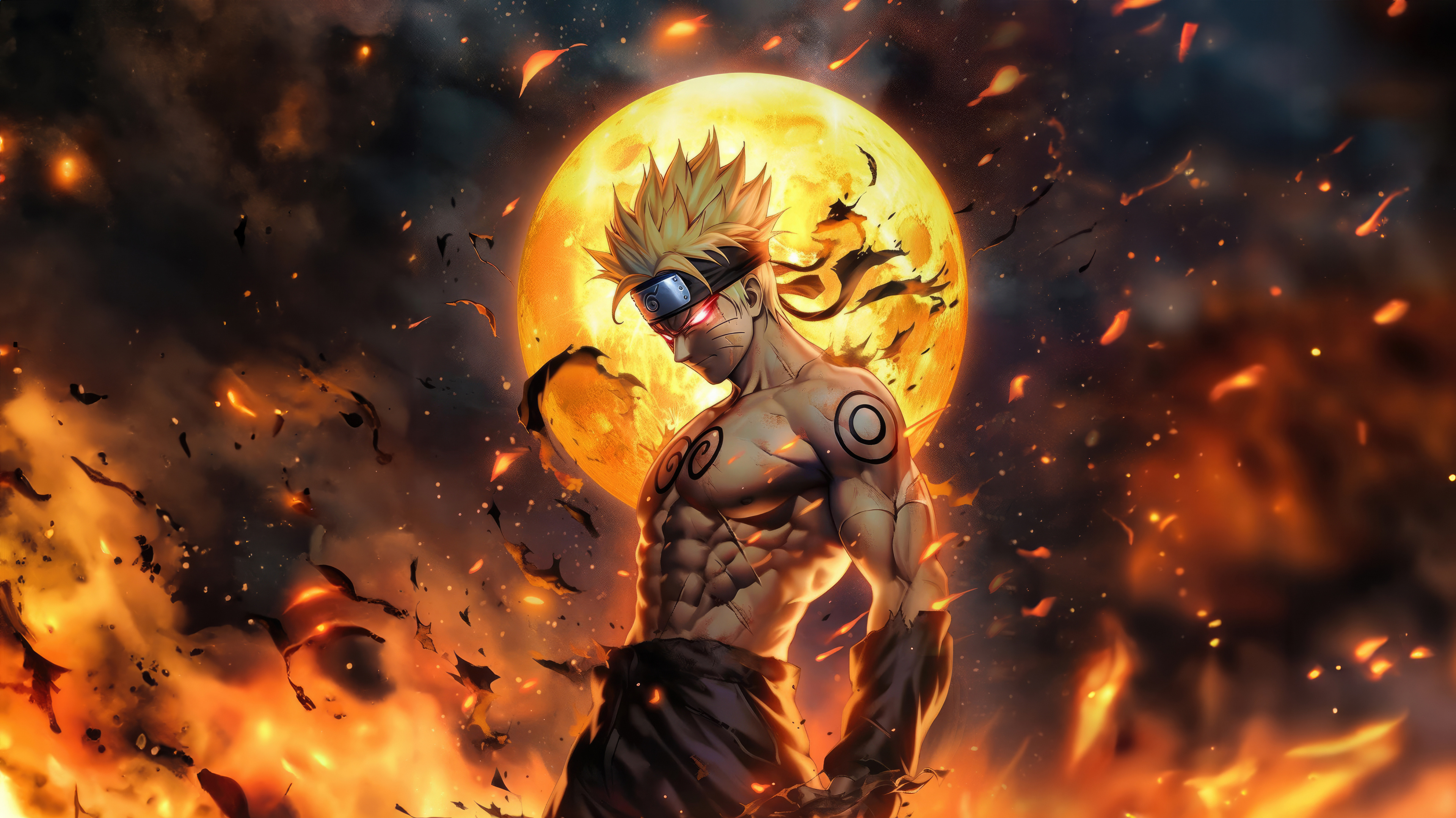 Naruto, Cool Anime Backgrounds Wallpaper, 3840x2160 4K Desktop