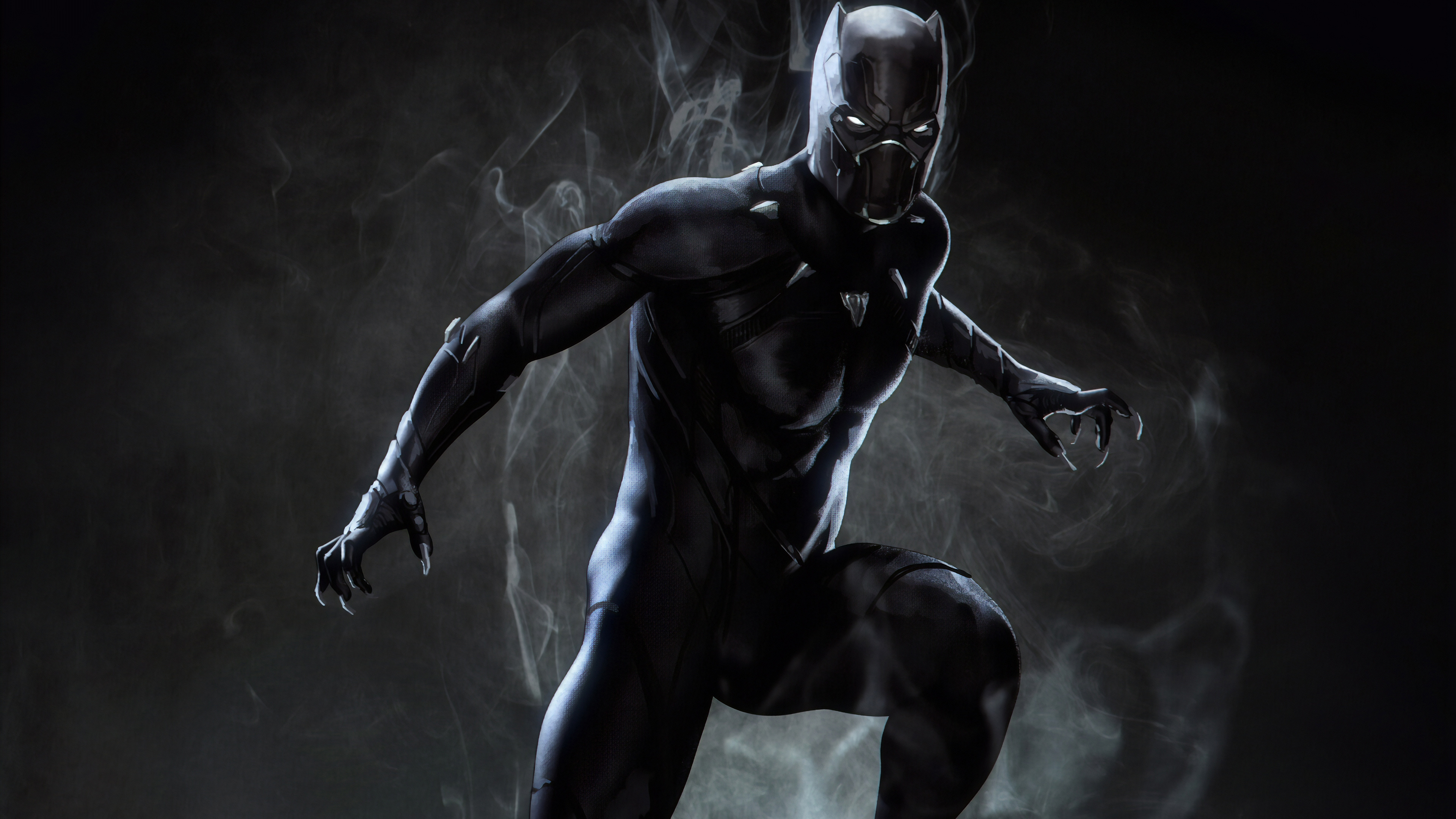 Black Panther, Superhero Wallpaper, 3840x2160 4K Desktop