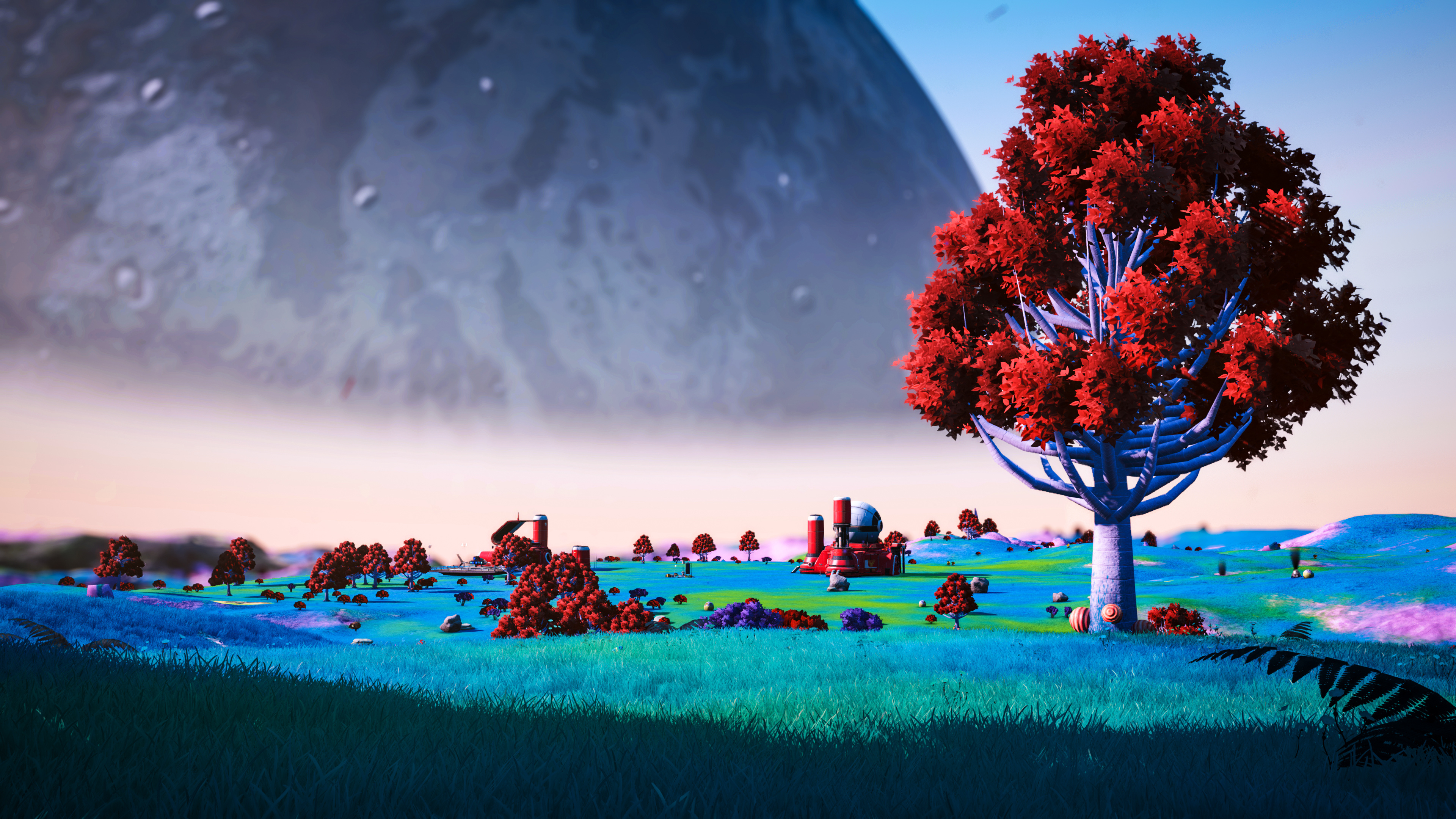 No Man's Sky planets, Extraordinary landscapes, Space exploration, Game art, 3840x2160 4K Desktop