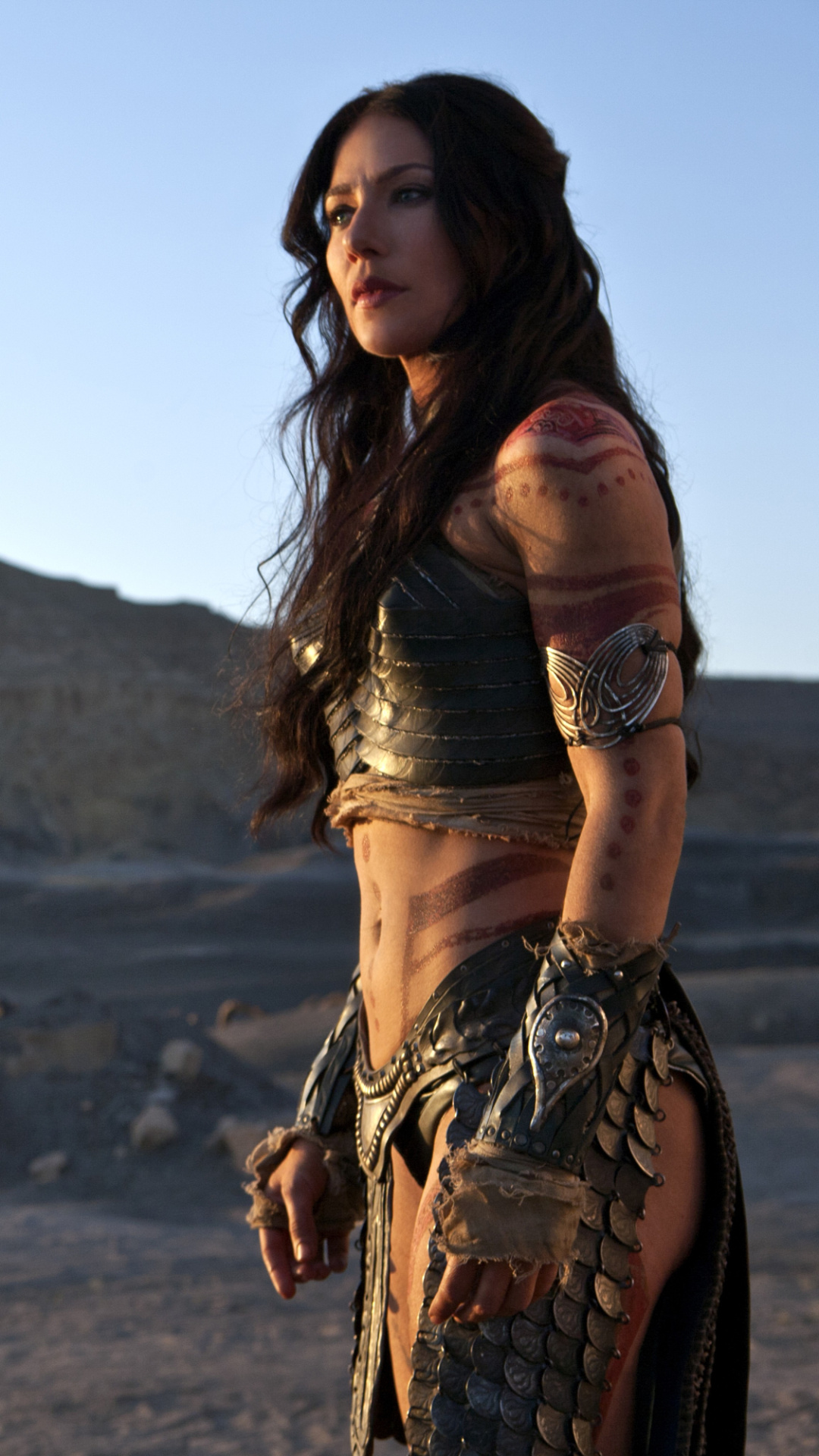 Lynn Collins, John Carter, Movie heroine, Interstellar adventure, 1080x1920 Full HD Phone