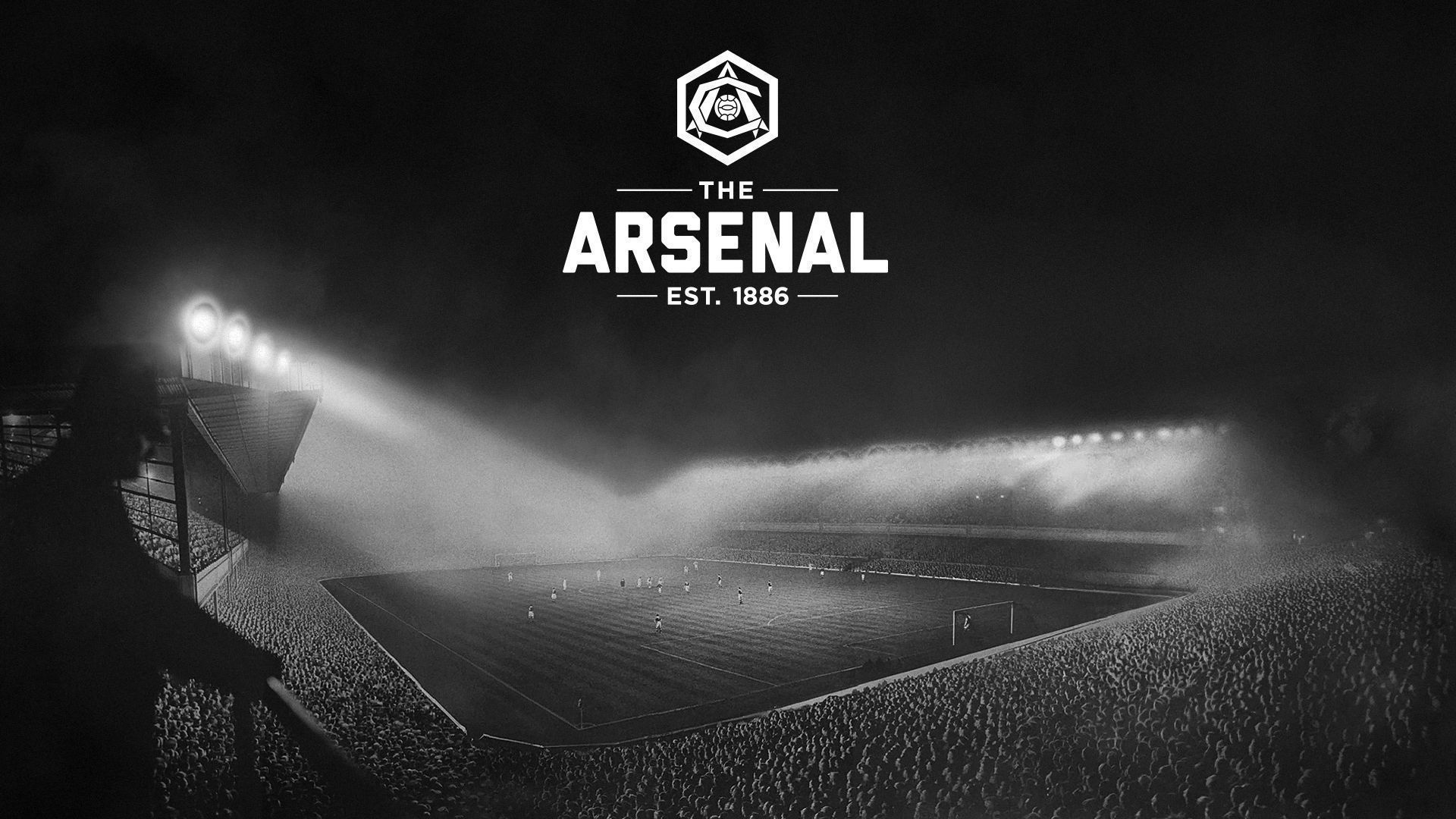 Monochrome, Arsenal FC Wallpaper, 1920x1080 Full HD Desktop