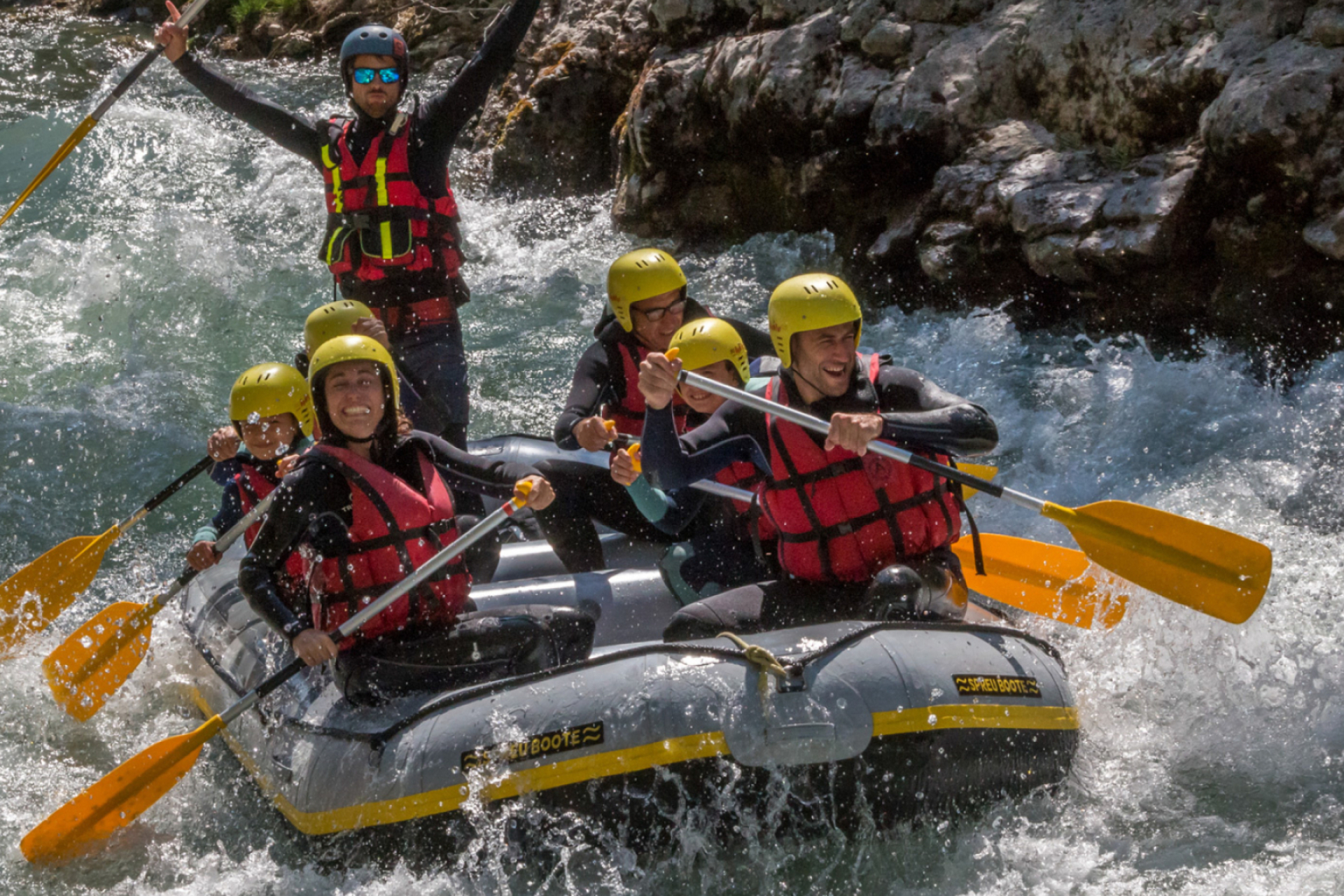 Rafting in Verdon, Amazing photos, Nature's beauty, Outdoor adventure, 1920x1280 HD Desktop