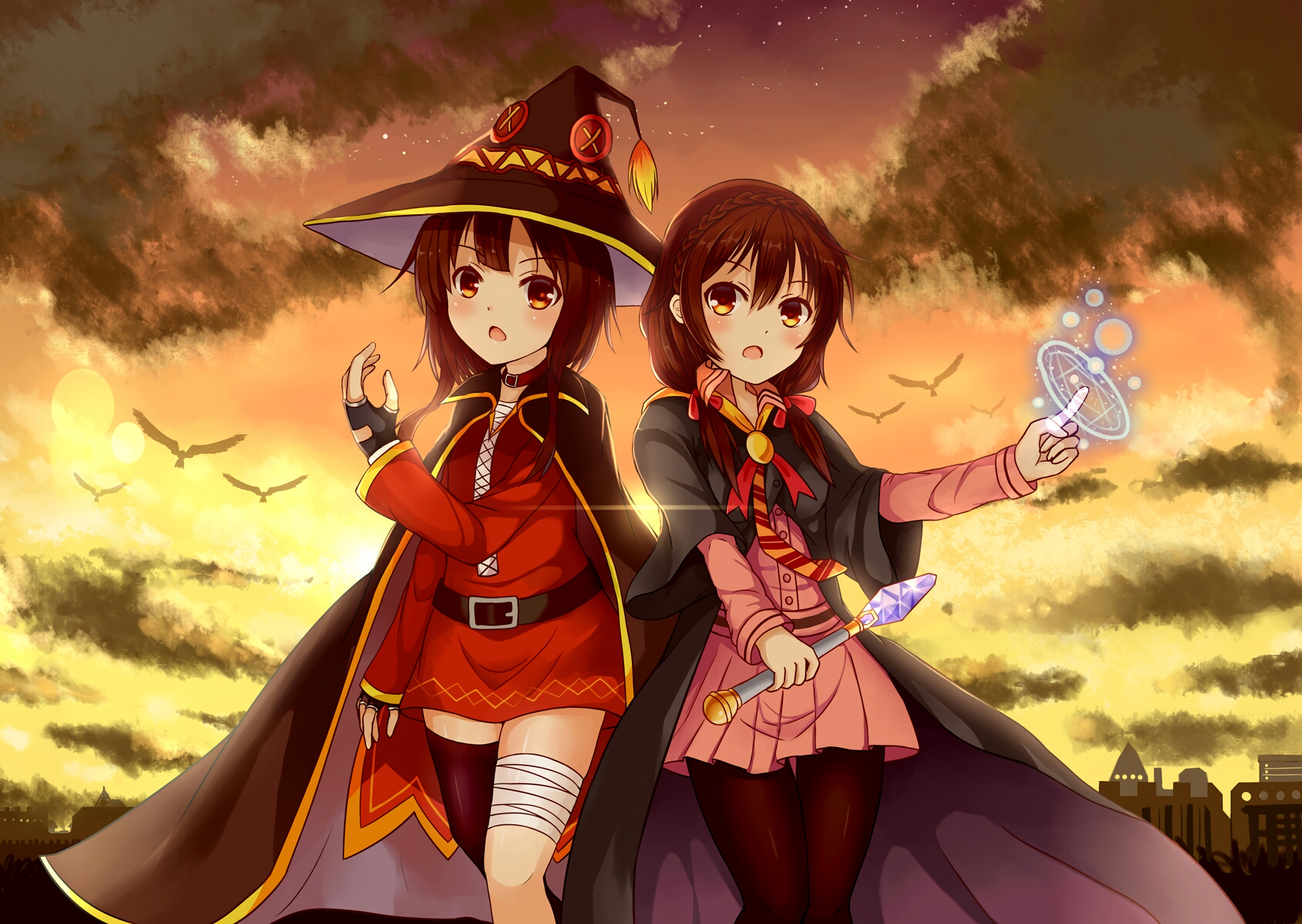 KonoSuba, Wonderful world, Anime wallpapers, Sekai, 1920x1370 HD Desktop