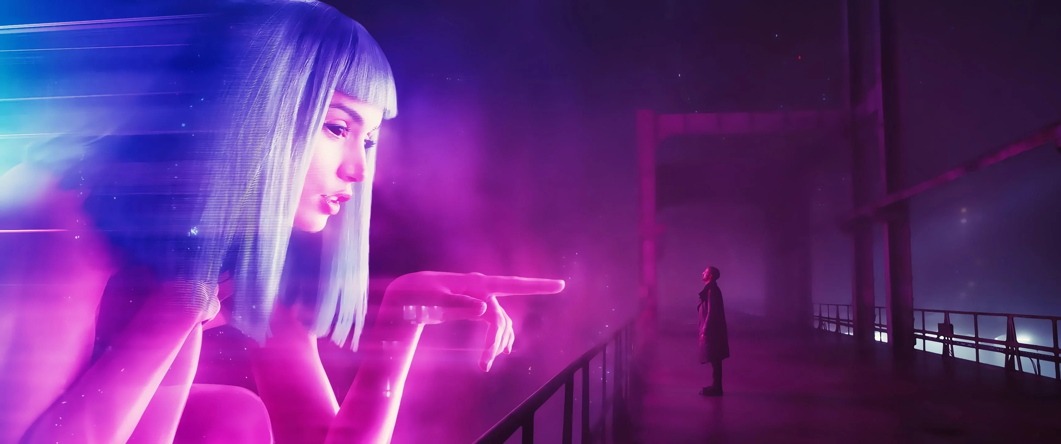 Blade Runner 2049 wallpapers, High Definition, Futuristic aesthetics, Desktop backgrounds, 3440x1440 Dual Screen Desktop
