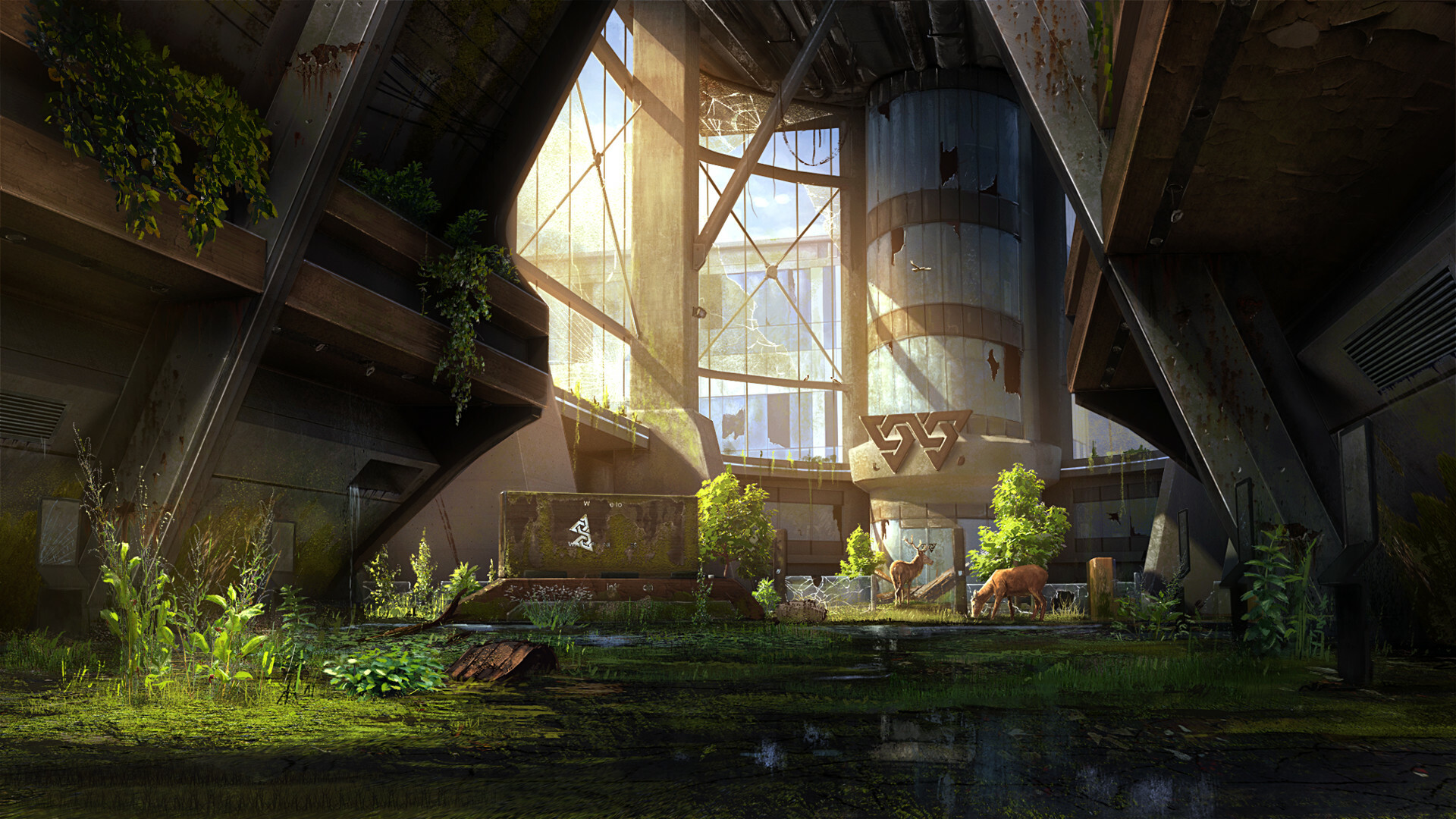 Post-apocalypse, Sci-fi, HD wallpaper, Futuristic landscapes, 1920x1080 Full HD Desktop