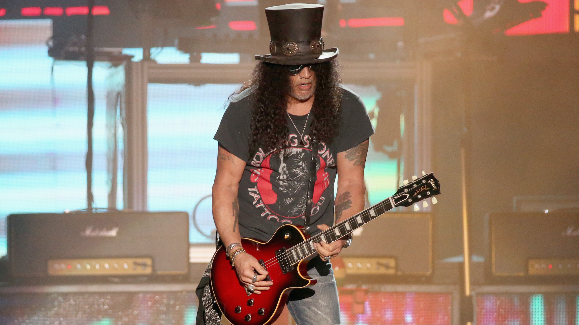 Slash's new song, Soundcheck teaser, Guitar world video, Music rock band, 2000x1130 HD Desktop