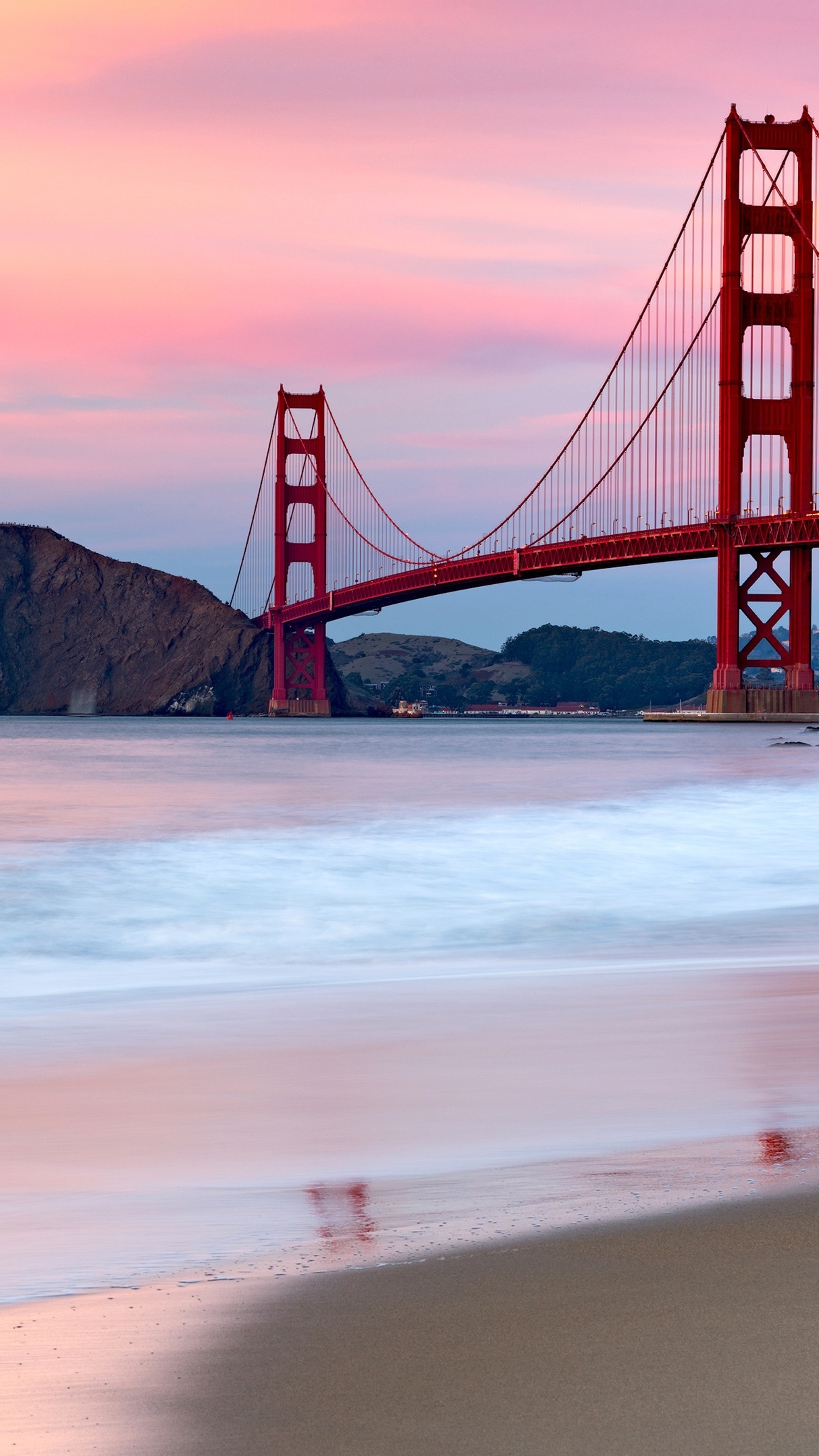 Golden Gate Bridge, Sony Xperia, 2160x3840 4K Phone