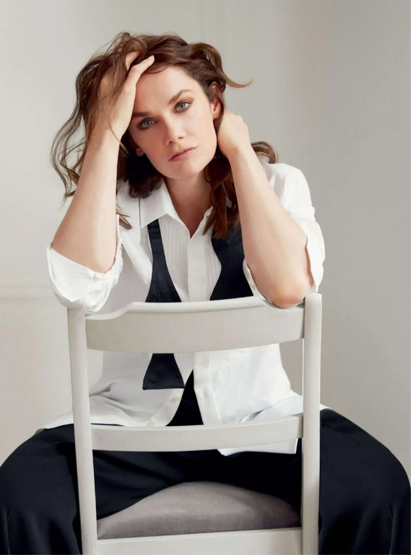 Ruth Wilson, Hot photoshoot, Harper's Bazaar UK, Movie star, 1600x2160 HD Phone