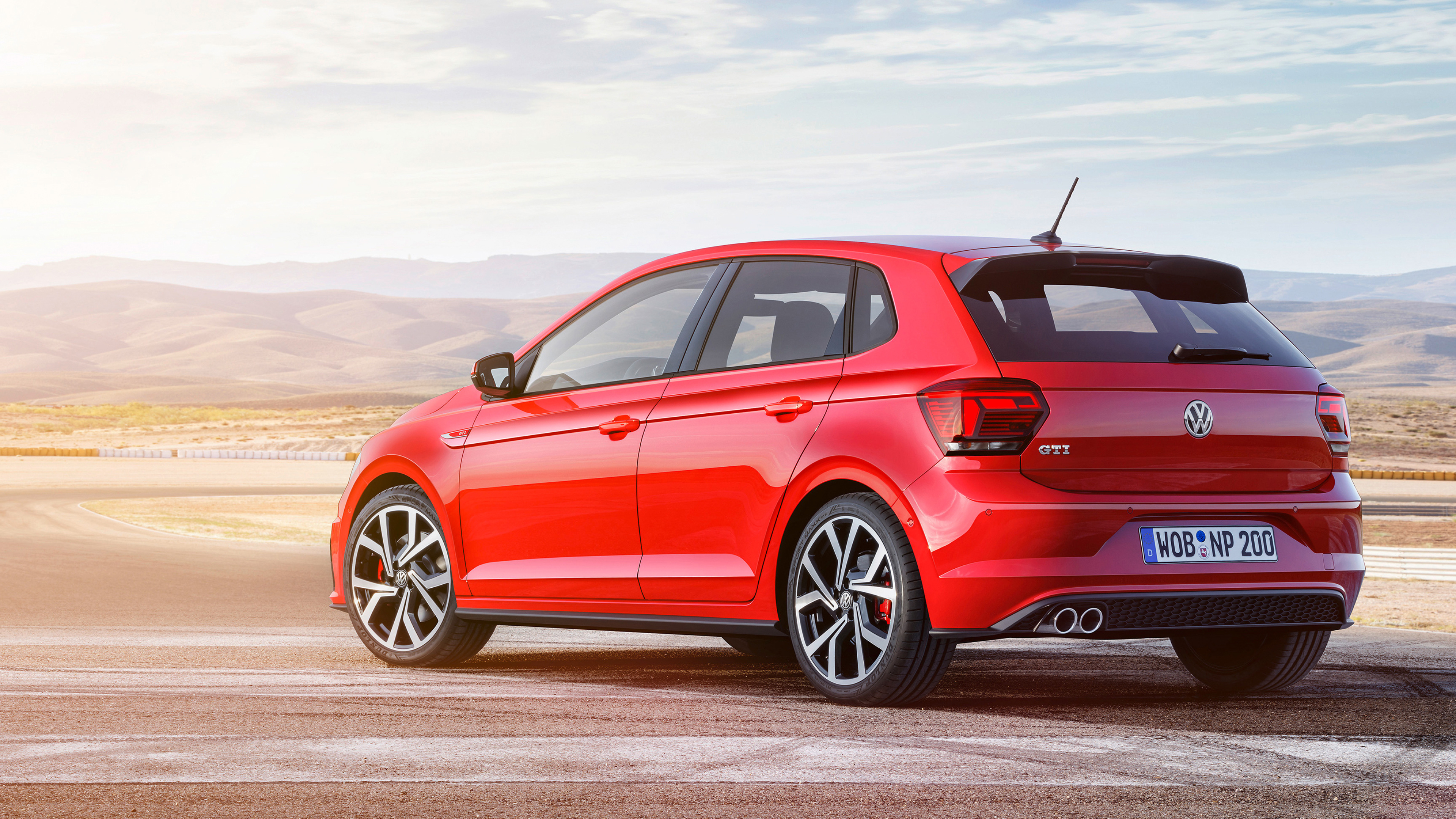 Volkswagen Polo, Compact car, GTI edition, Sporty performance, 3840x2160 4K Desktop