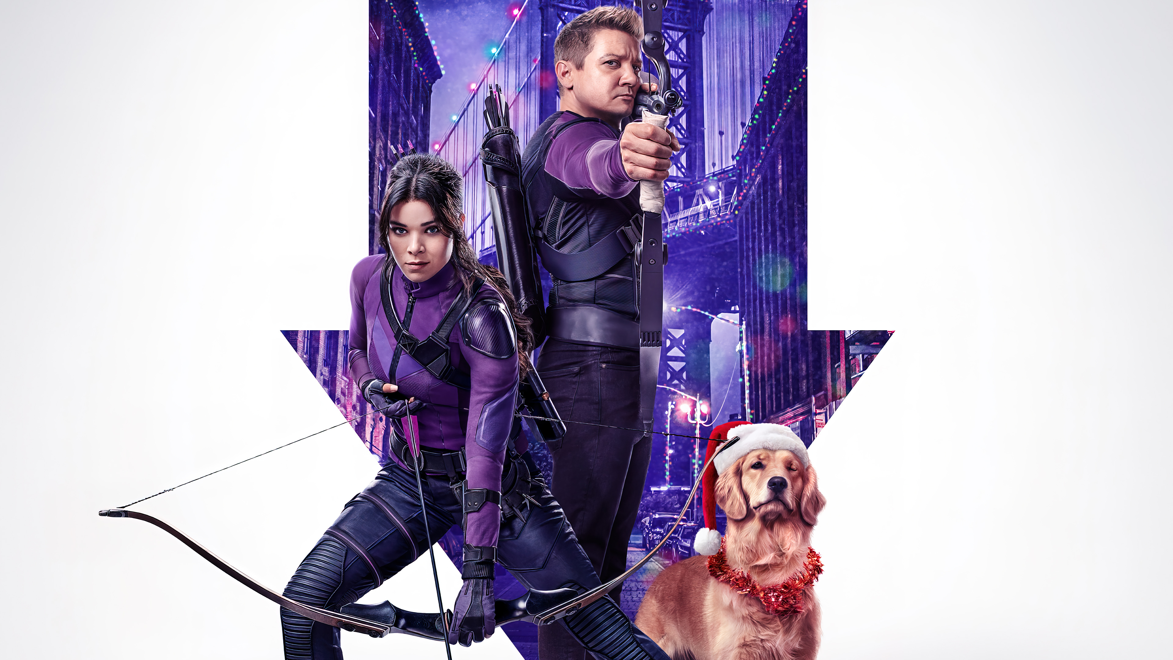 Hawkeye TV mini series, Marvel superhero, Exciting wallpapers, Action-packed show, 3840x2160 4K Desktop