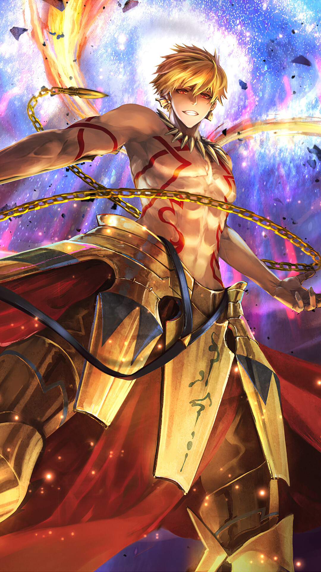 Gilgamesh, Anime, Sarah Simpson, 1080x1920 Full HD Phone