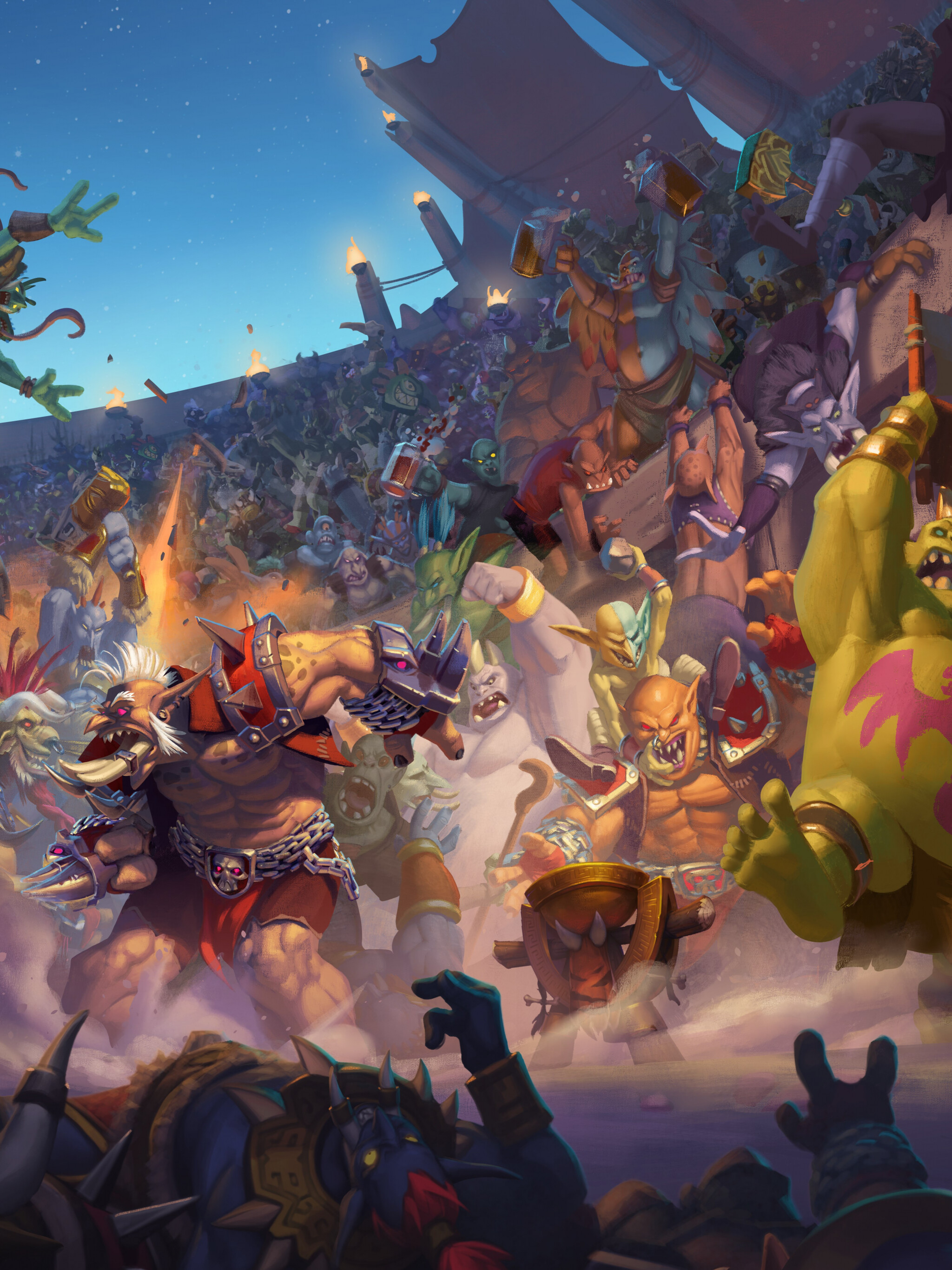 Rastakhan's Rumble, Hearthstone Wallpaper, 2050x2740 HD Phone