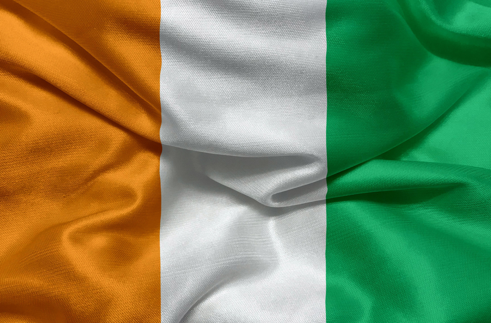 Ivory Coast Travels, Nation's flag symbol, Cultural diversity, Vibrant stock photos, 1920x1270 HD Desktop