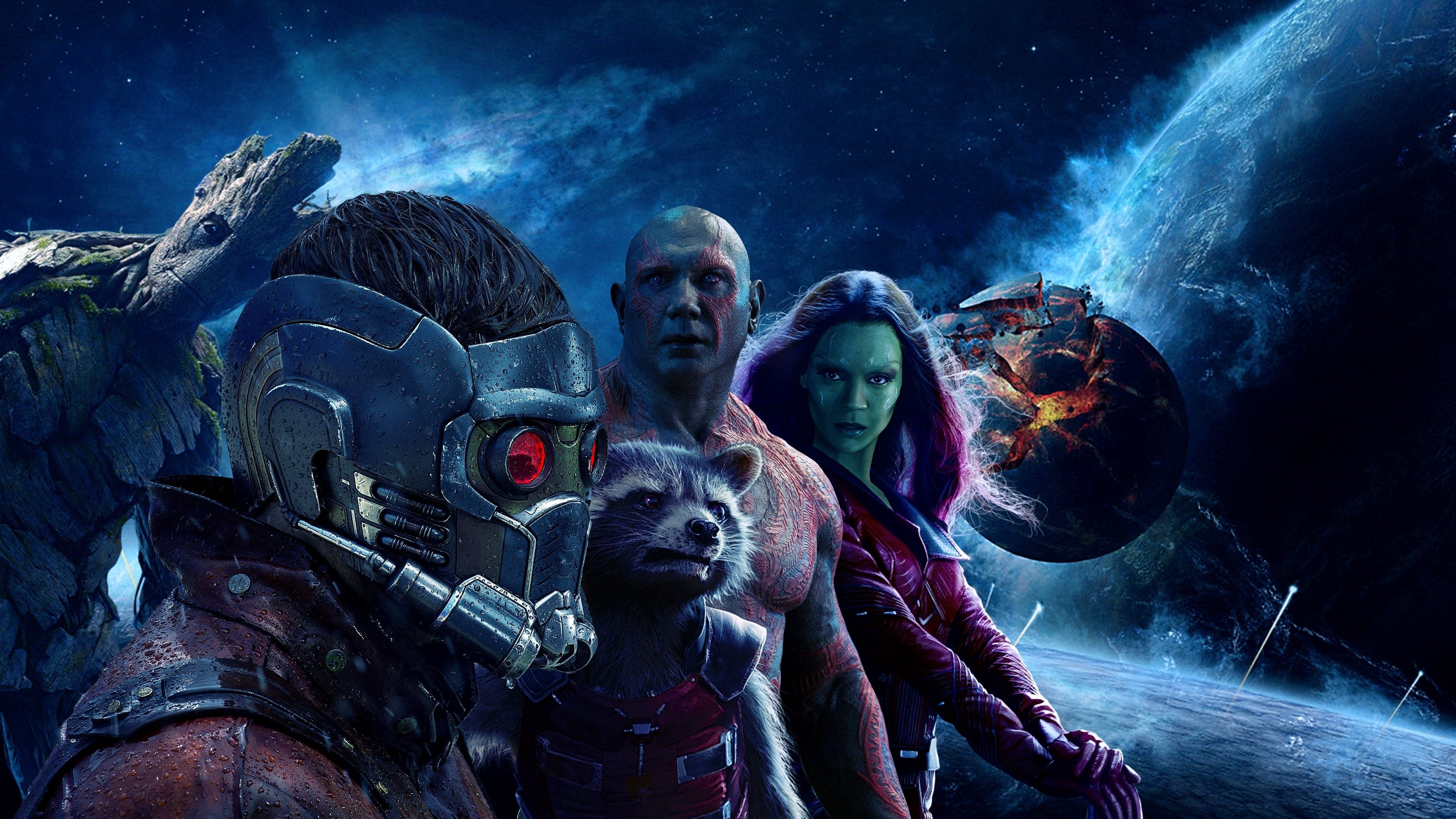 Poster, Guardians Of The Galaxy Wallpaper, 3840x2160 4K Desktop