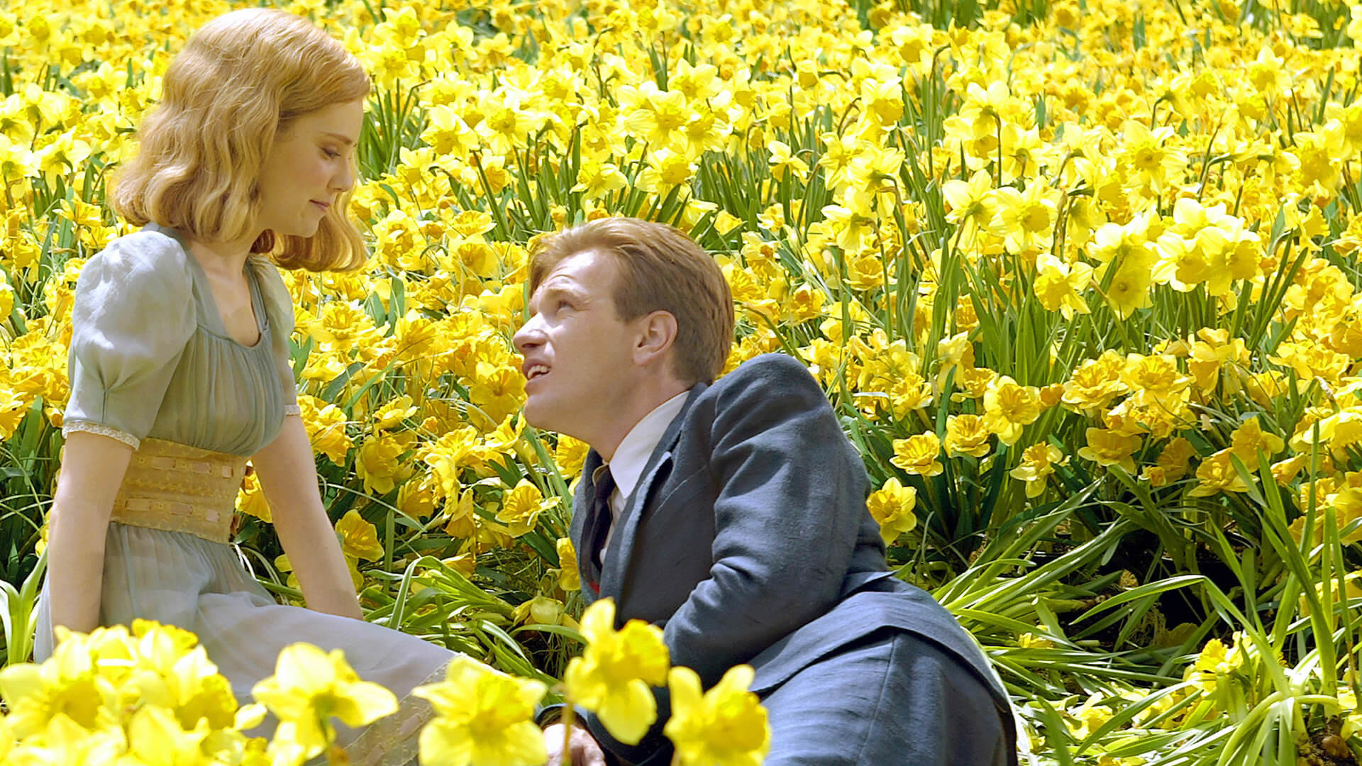 Big Fish movie, Iconic film flowers, Surreal storytelling, Whimsical fantasy, 1920x1080 Full HD Desktop