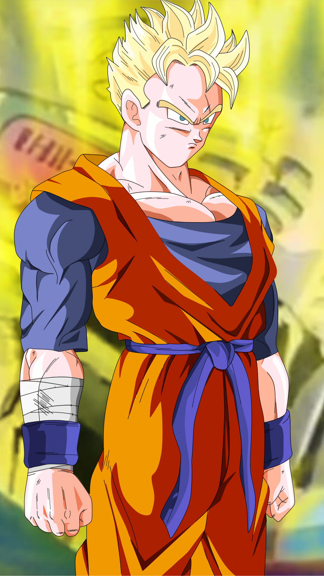 Gohan, Anime protagonist, Dragon Ball Z, Majin Boo, 1080x1920 Full HD Phone