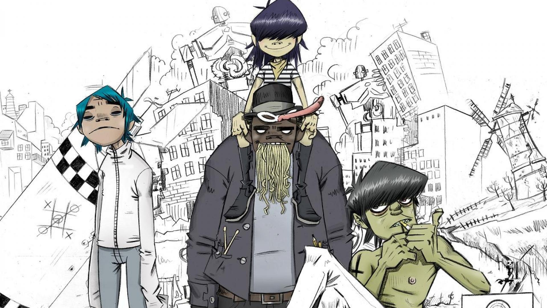 Gorillaz wallpapers, Hd, Music, Band, 1920x1080 Full HD Desktop