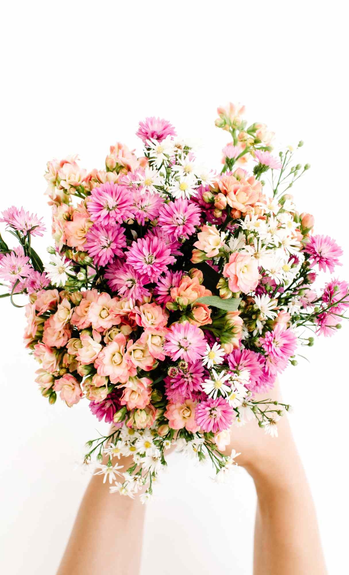 Bouquet, Cool Girly Wallpaper, 1220x2000 HD Phone