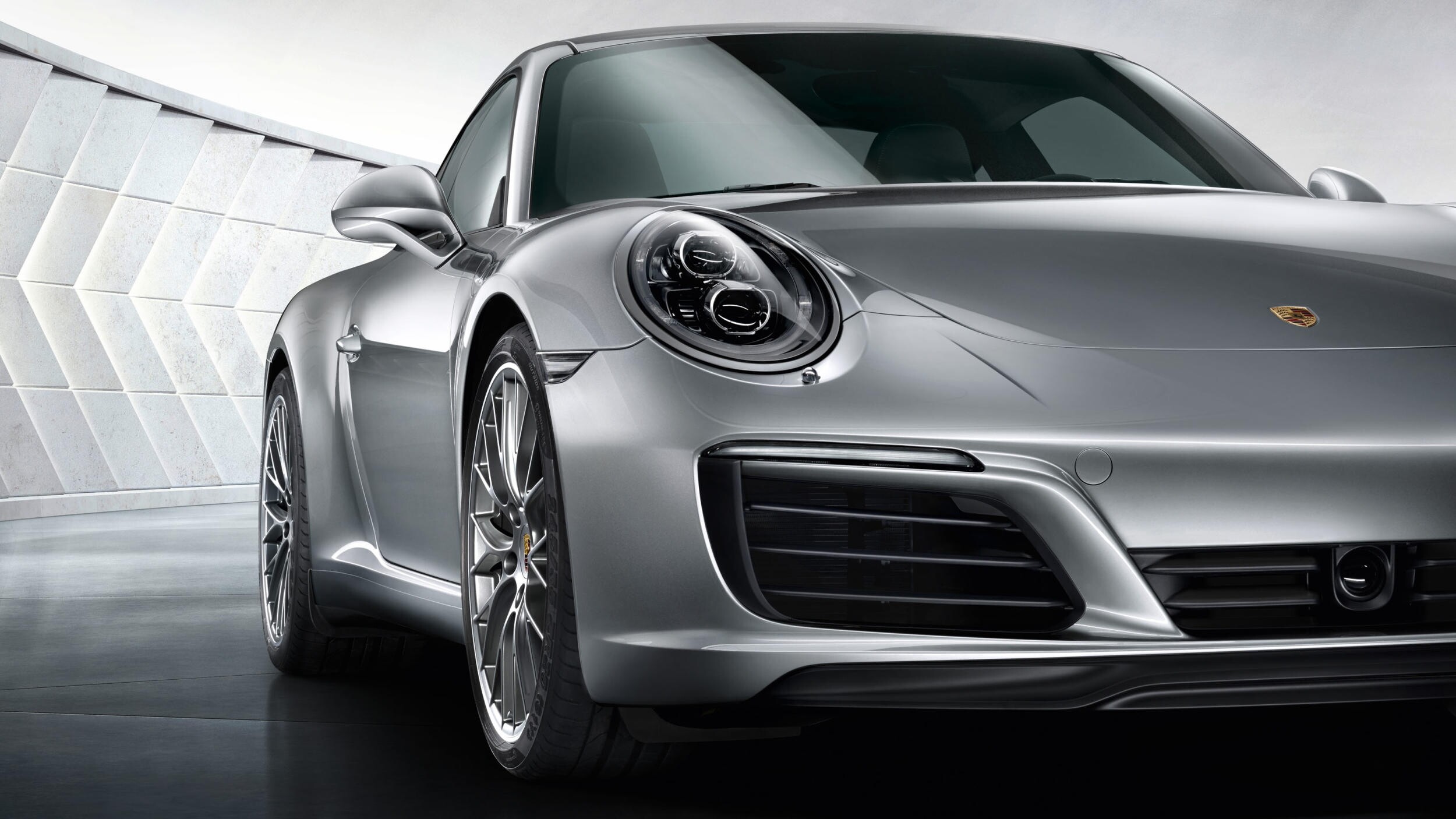 Porsche 911 Carrera, HD wallpapers, Luxury sports car, Beautiful design, 2500x1410 HD Desktop