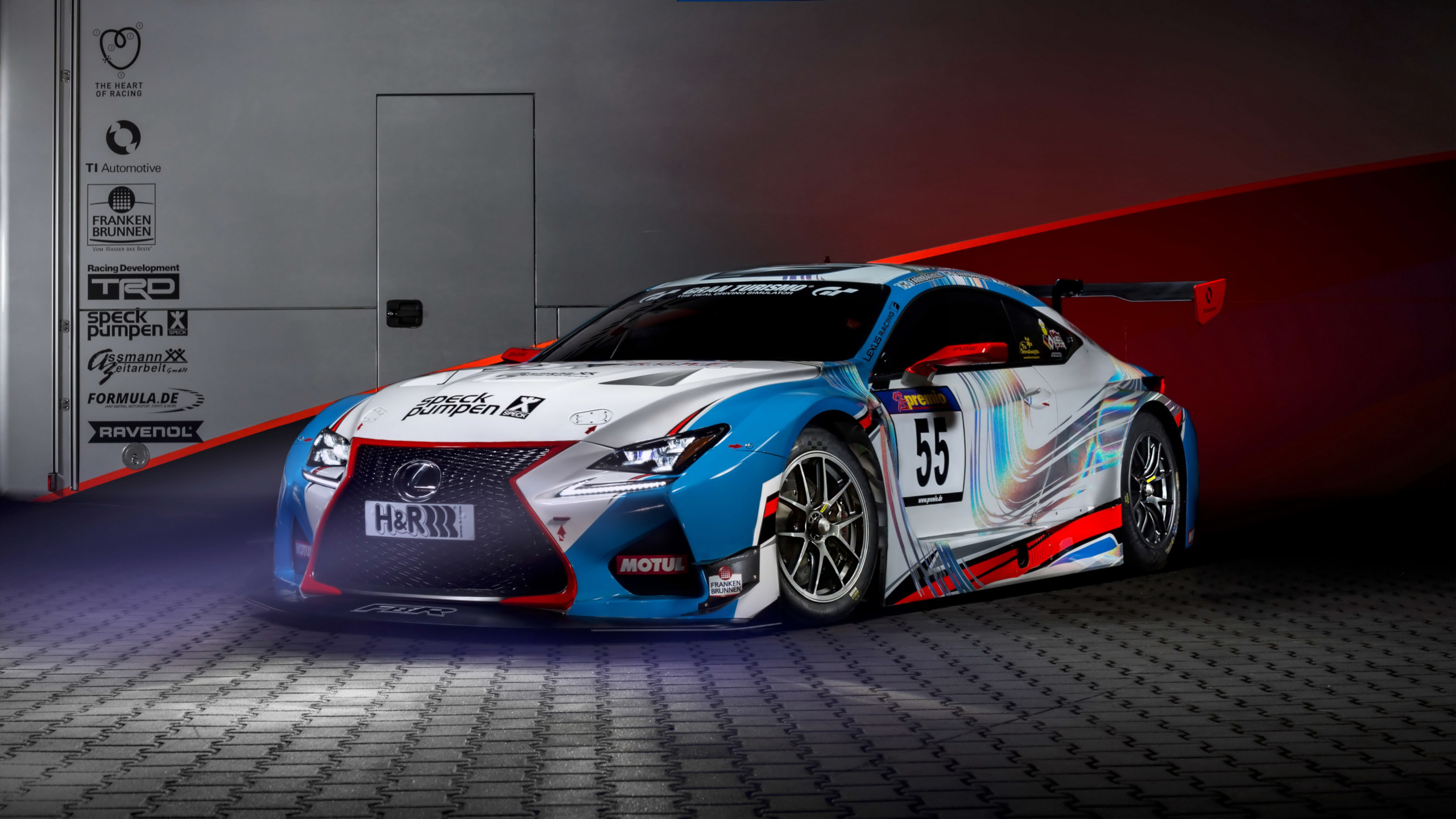 Lexus RC F GT3, High-definition wallpapers, GT3 excellence, Lexus sports car, 2560x1440 HD Desktop