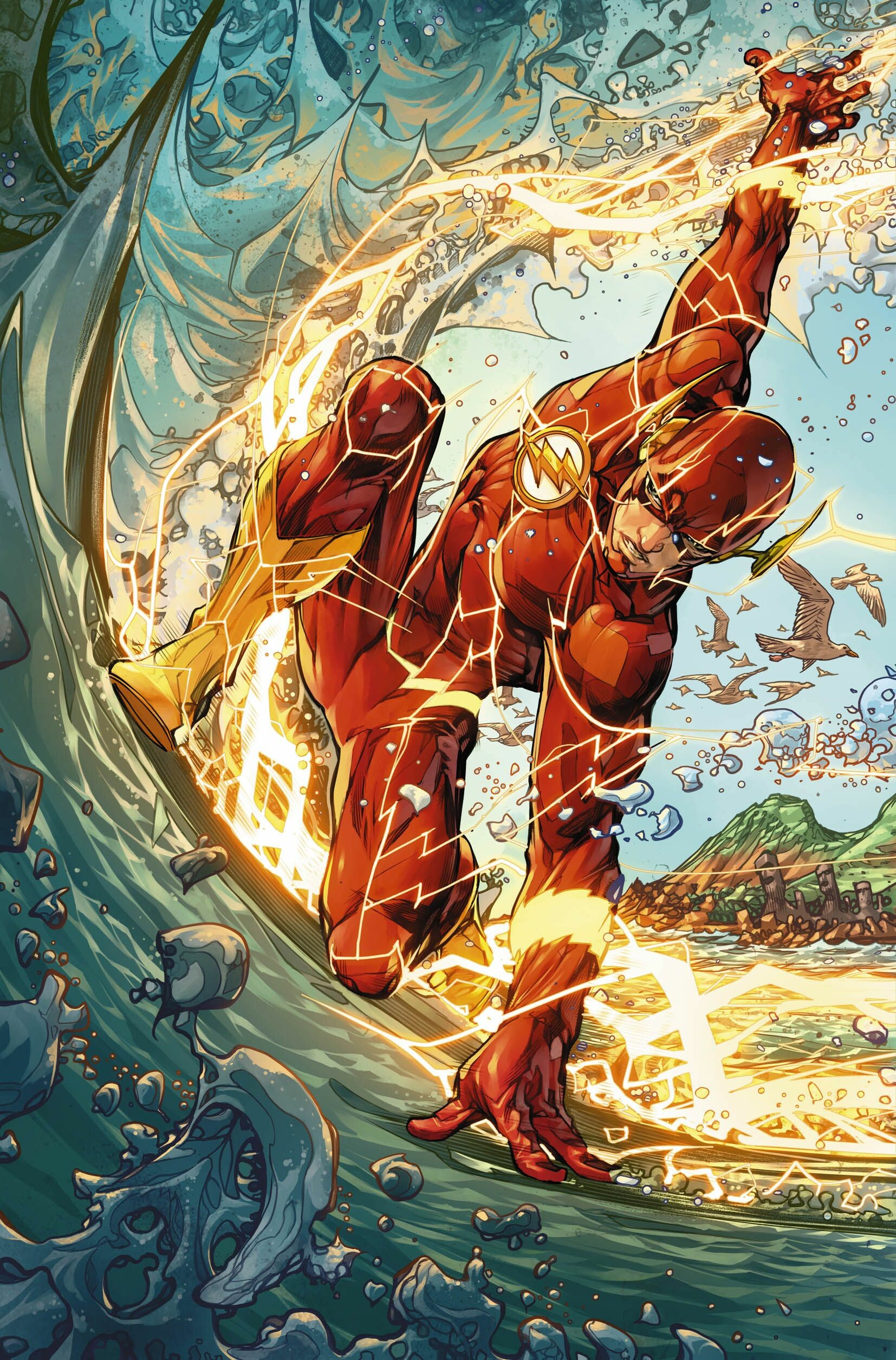 Flash comic wallpaper, Posted by Sarah Sellers, 1660x2520 HD Phone
