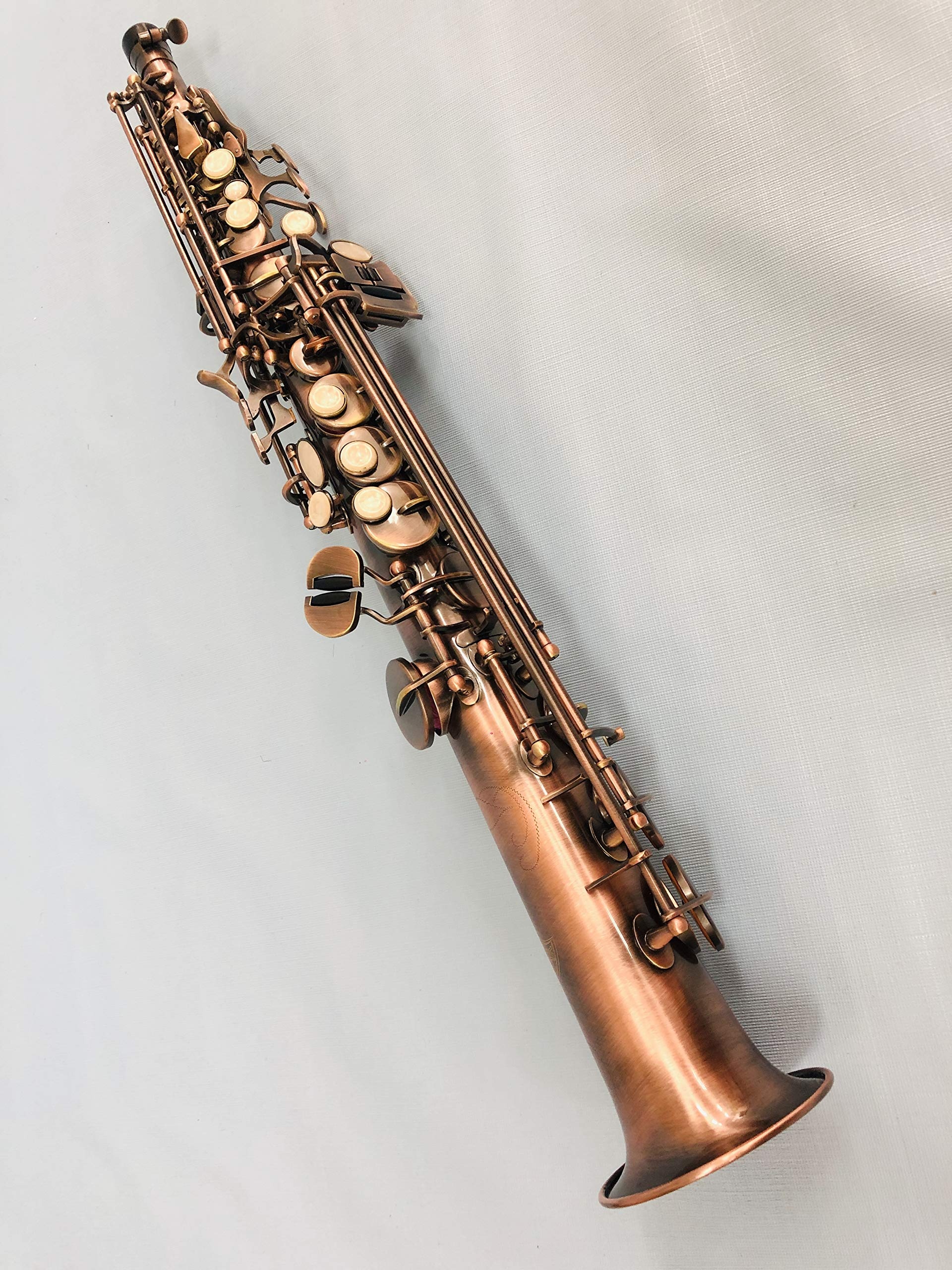 Antique soprano saxophone, Vintage charm, Musical instrument prestige, Exceptional craftsmanship, 1920x2560 HD Phone