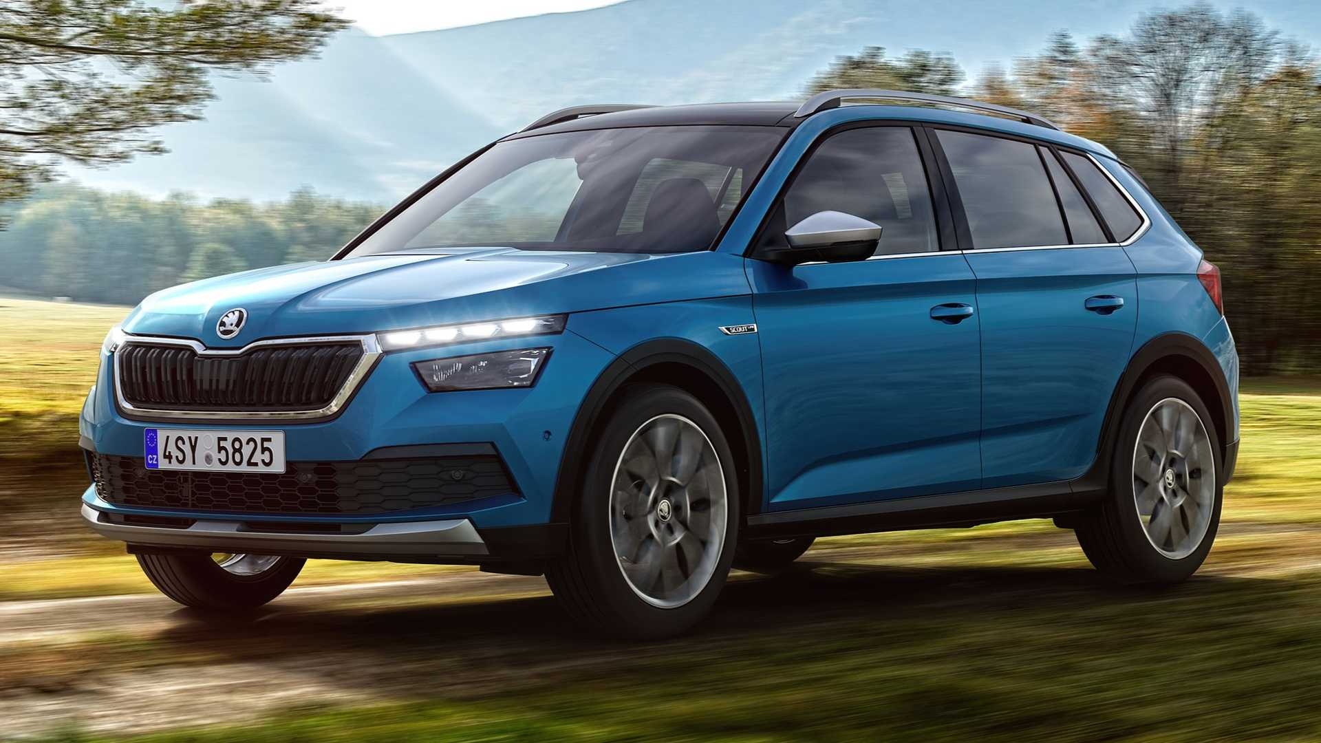 Skoda Kamiq, All-terrain capability, Rugged exterior, Versatile functionality, 1920x1080 Full HD Desktop