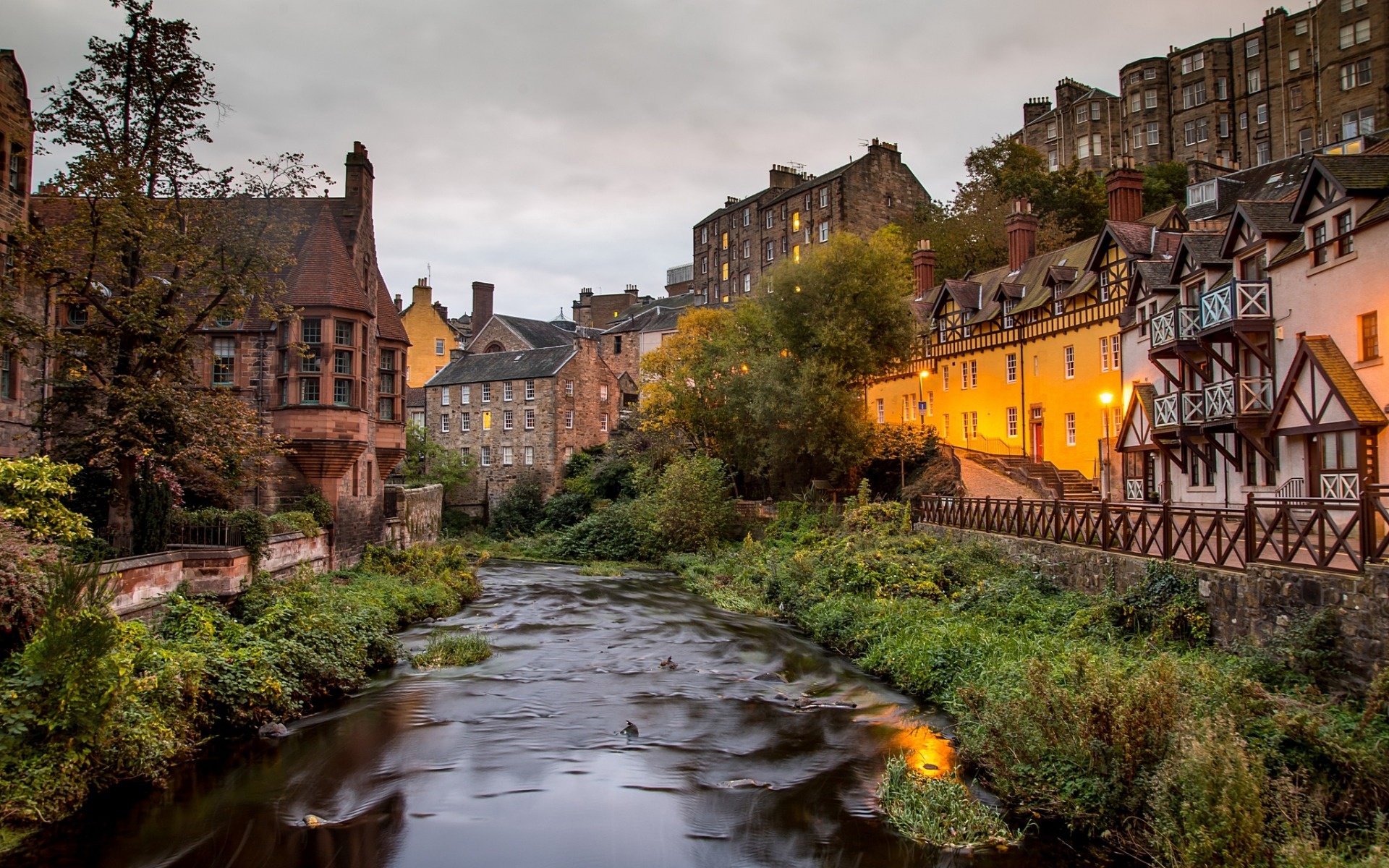 Water of Leith, Edinburgh (Scotland) Wallpaper, 1920x1200 HD Desktop