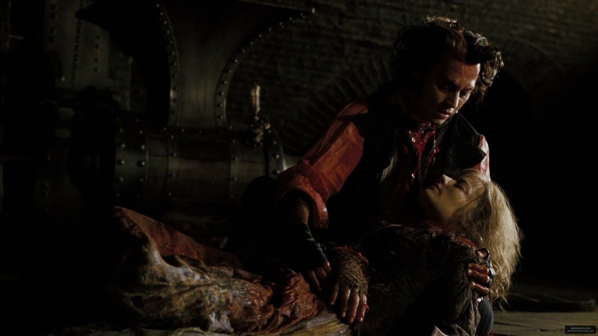 Sweeney Todd, Demon barber, Sweeney and Lucy, Ending, 1920x1080 Full HD Desktop