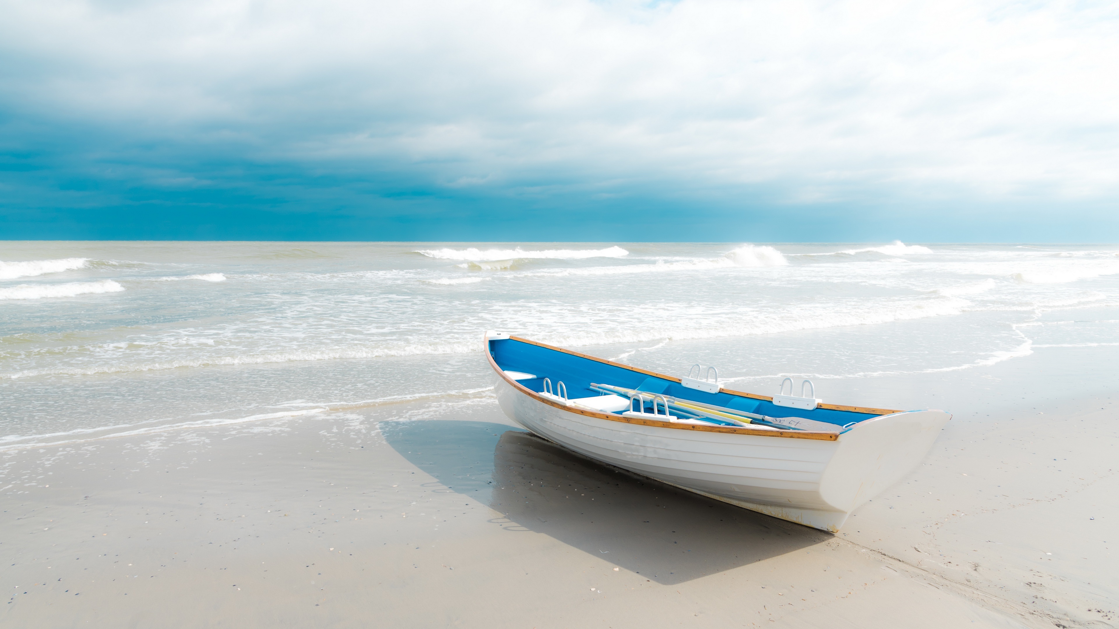 Whitehall rowboat, Boats Wallpaper, 3840x2160 4K Desktop