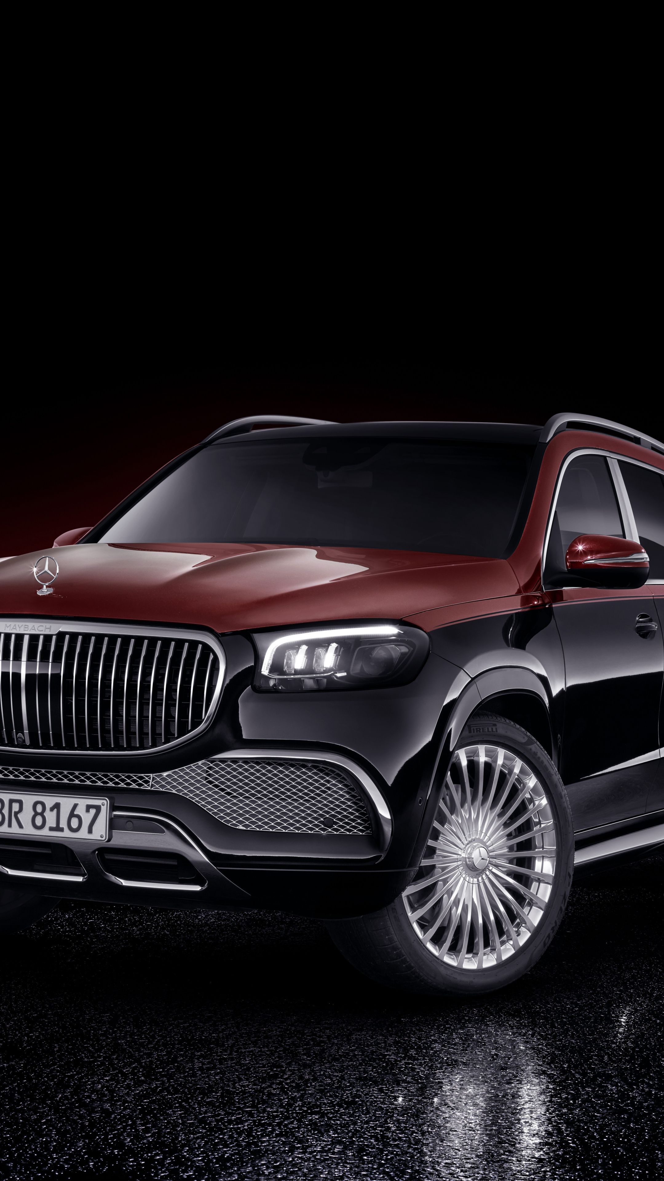 Mercedes-Benz GLS, Luxurious car, Maybach edition, 2160x3840 4K Phone