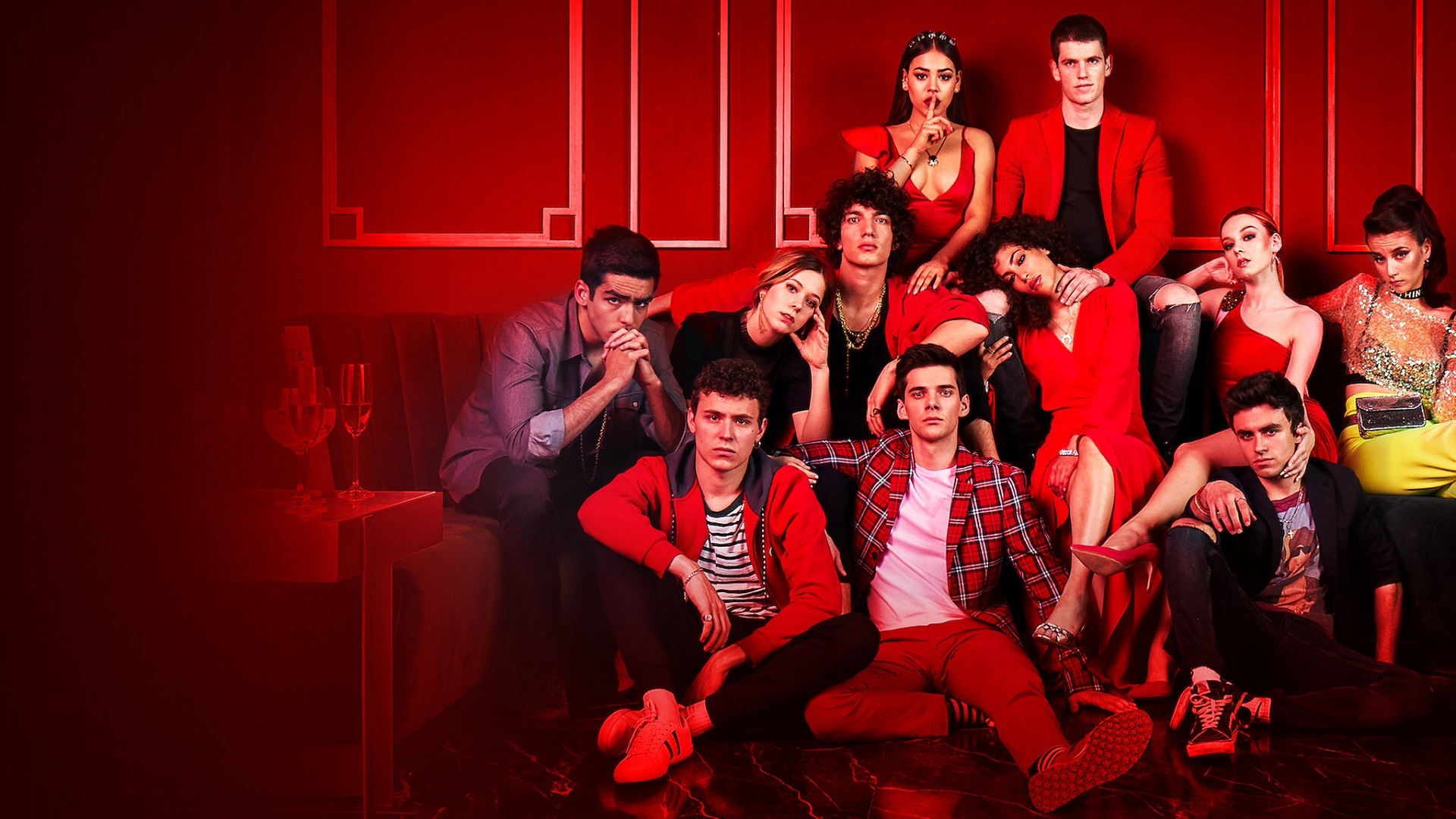Elite TV Series, Glamorous teenagers, Intricate relationships, Elite high school, 1920x1080 Full HD Desktop