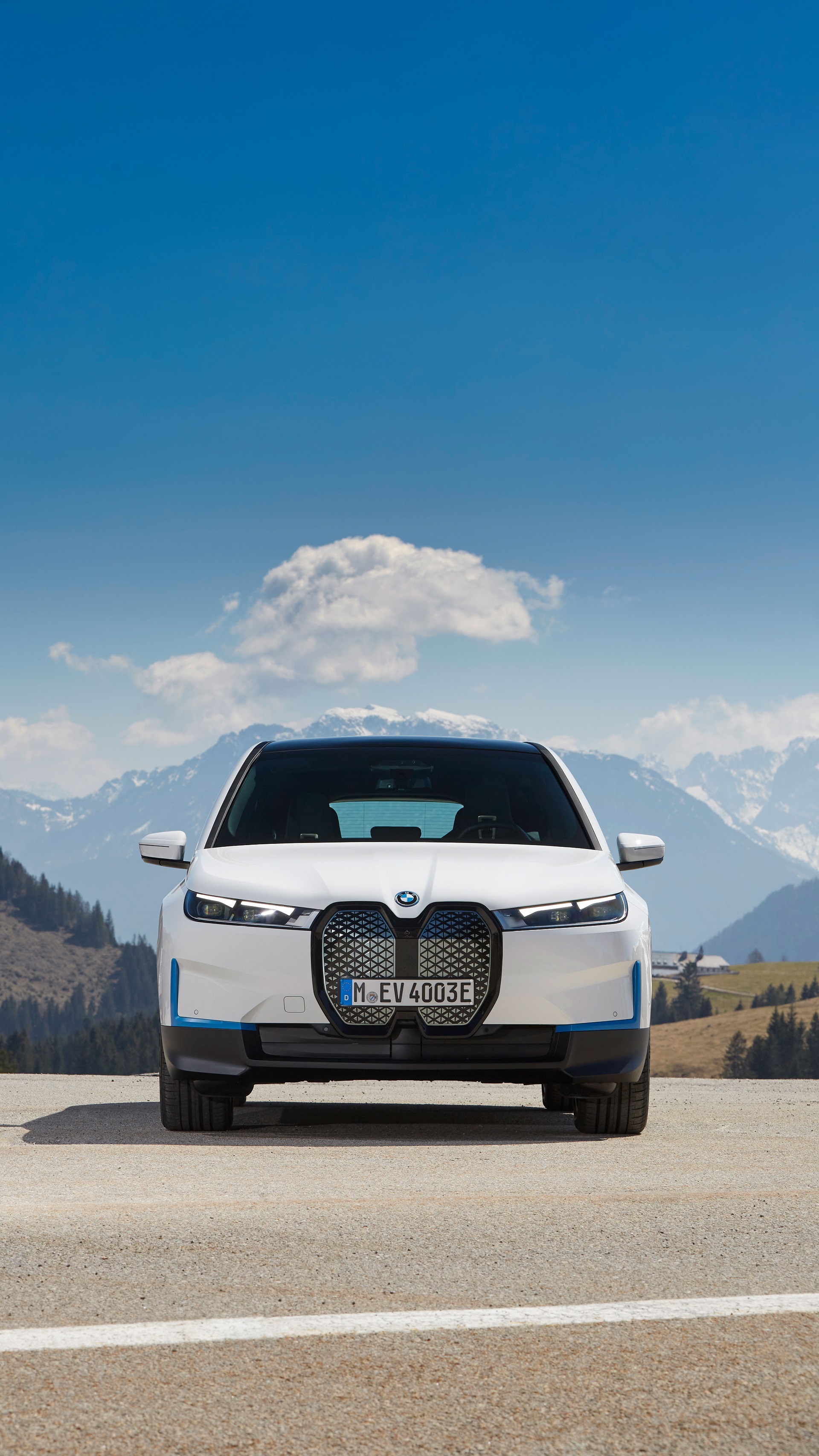 2022 BMW iX xDrive40, Front phone wallpapers, Striking visuals, Performance-driven, 1920x3420 HD Phone