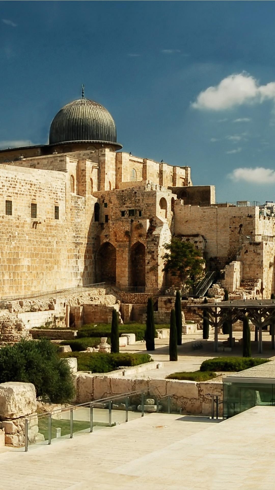 Jerusalem travels, Sacred landmarks, Ancient history, Cultural heritage, 1080x1920 Full HD Phone