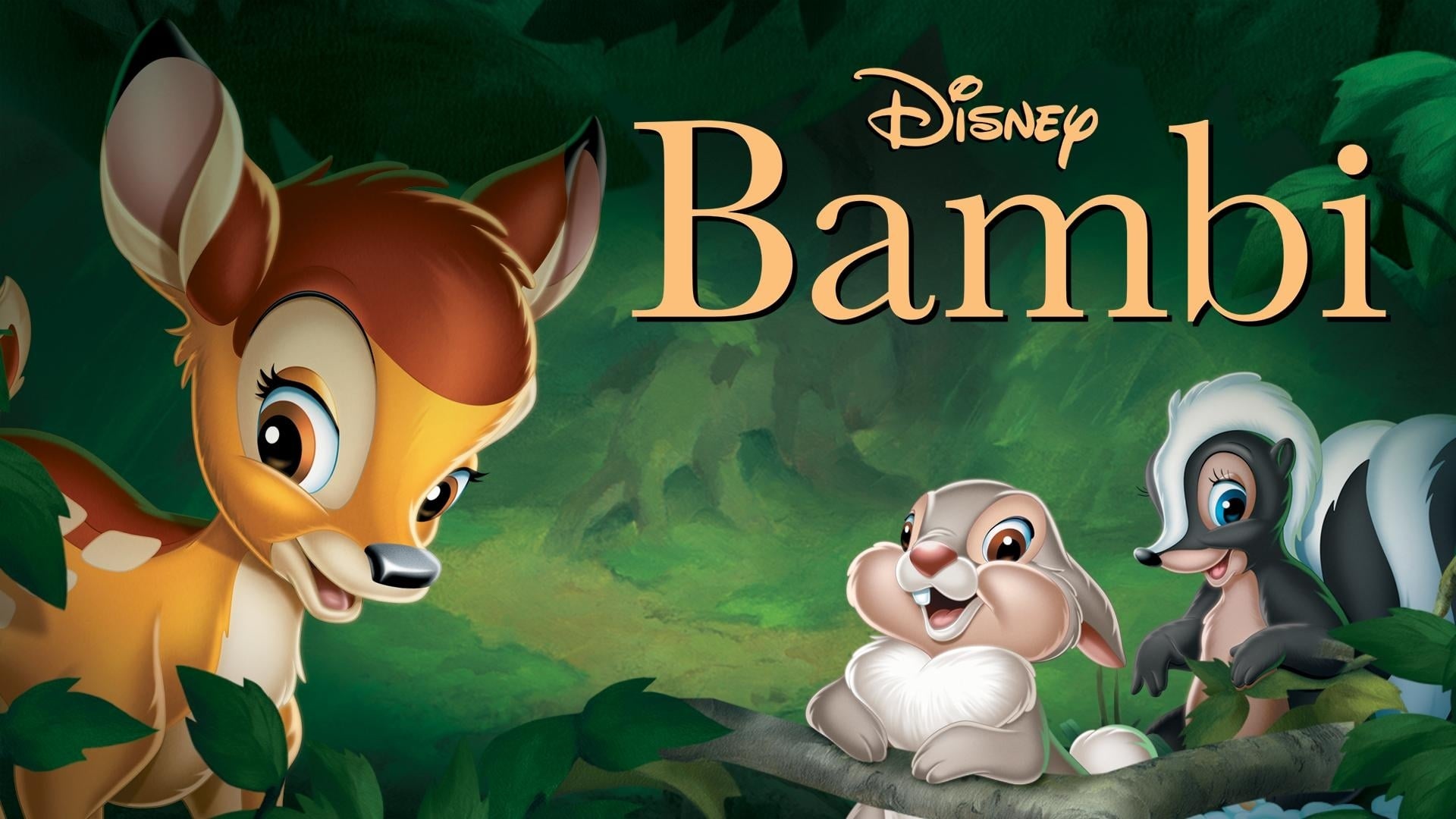 Bambi 1942, Incluvie database, Representation review, Movie analysis, 1920x1080 Full HD Desktop